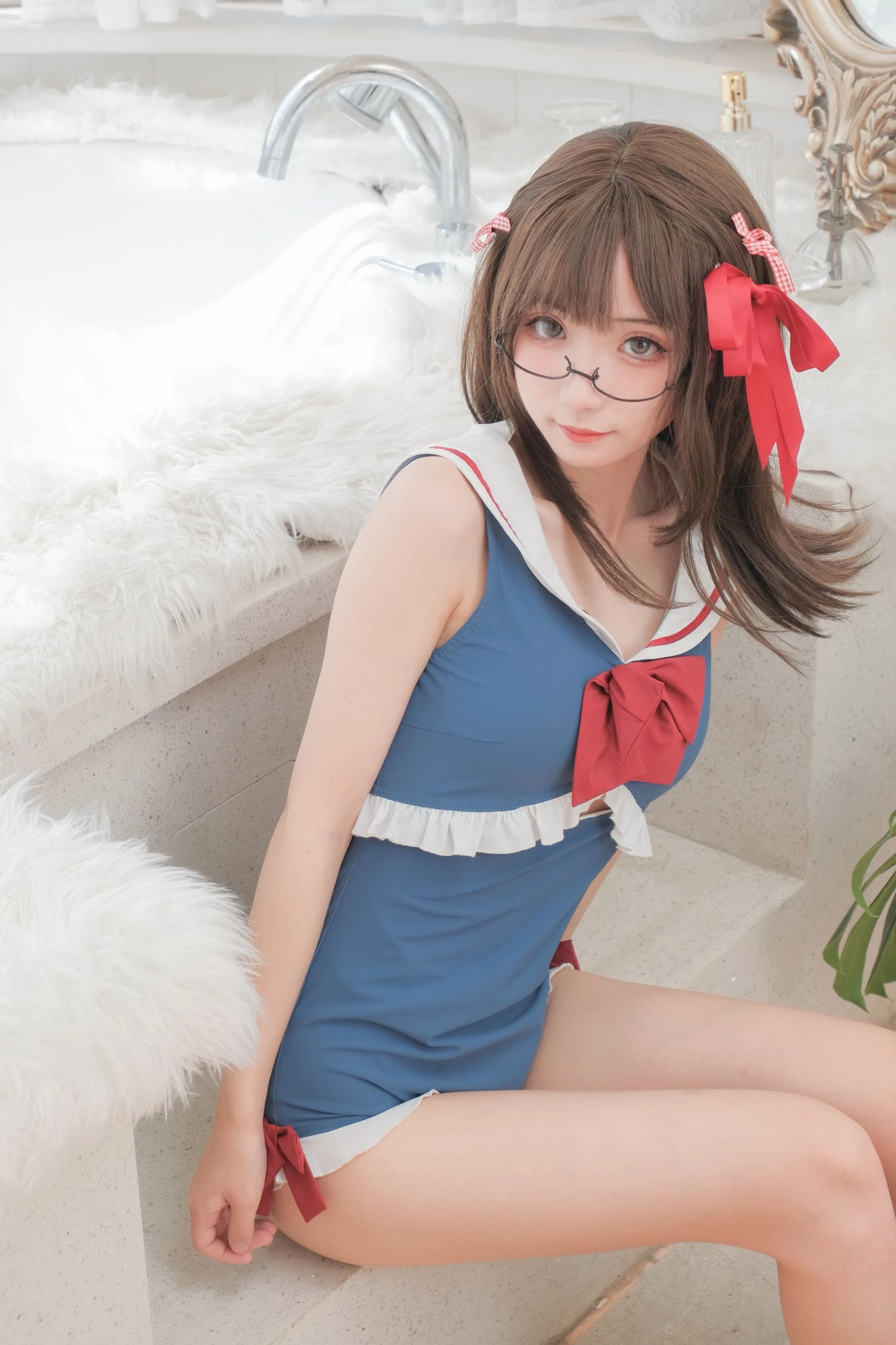 花柒Hana – 白雪姬泳装插图1