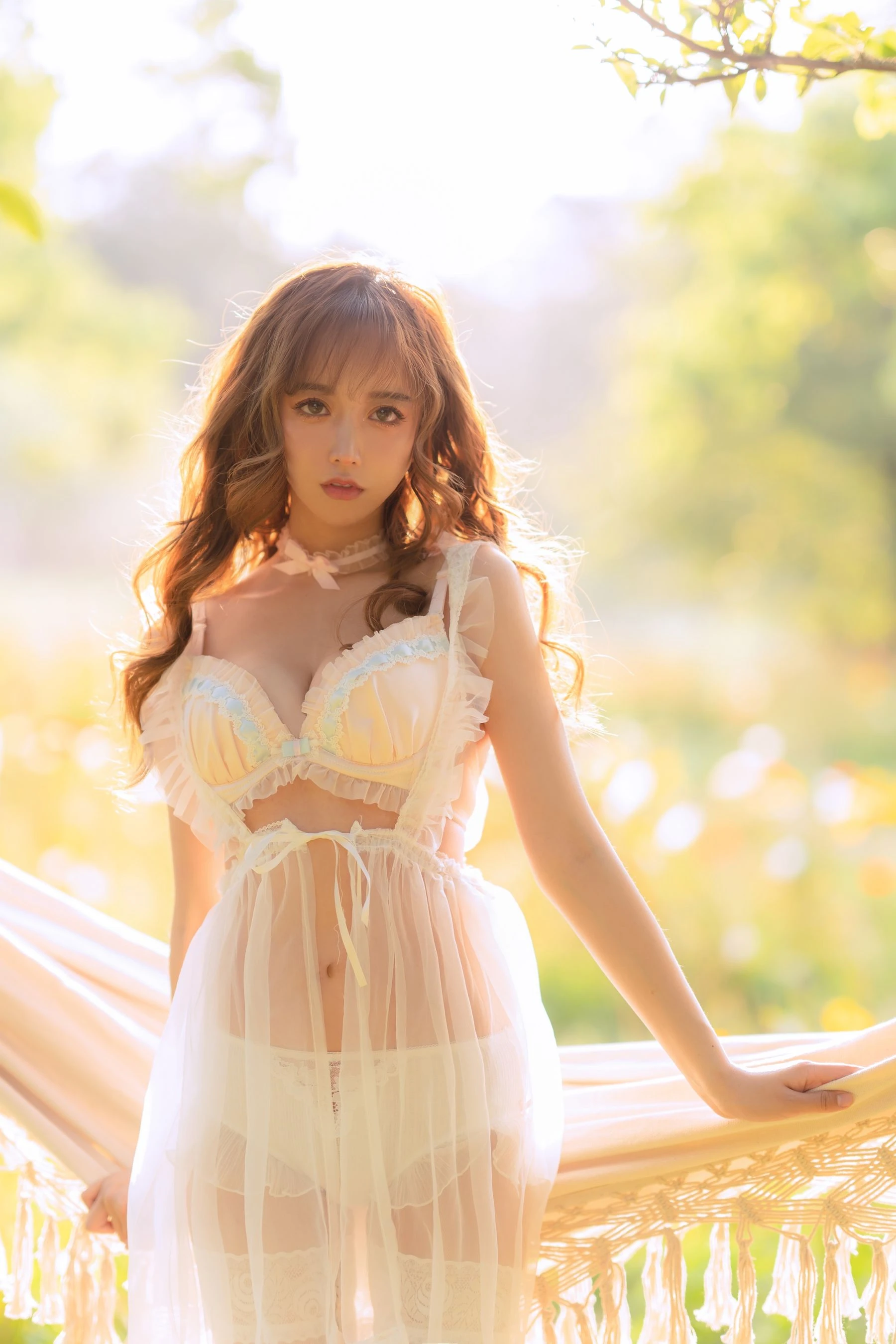 斗鱼米线线sama – 夏日限定 吊床插图1