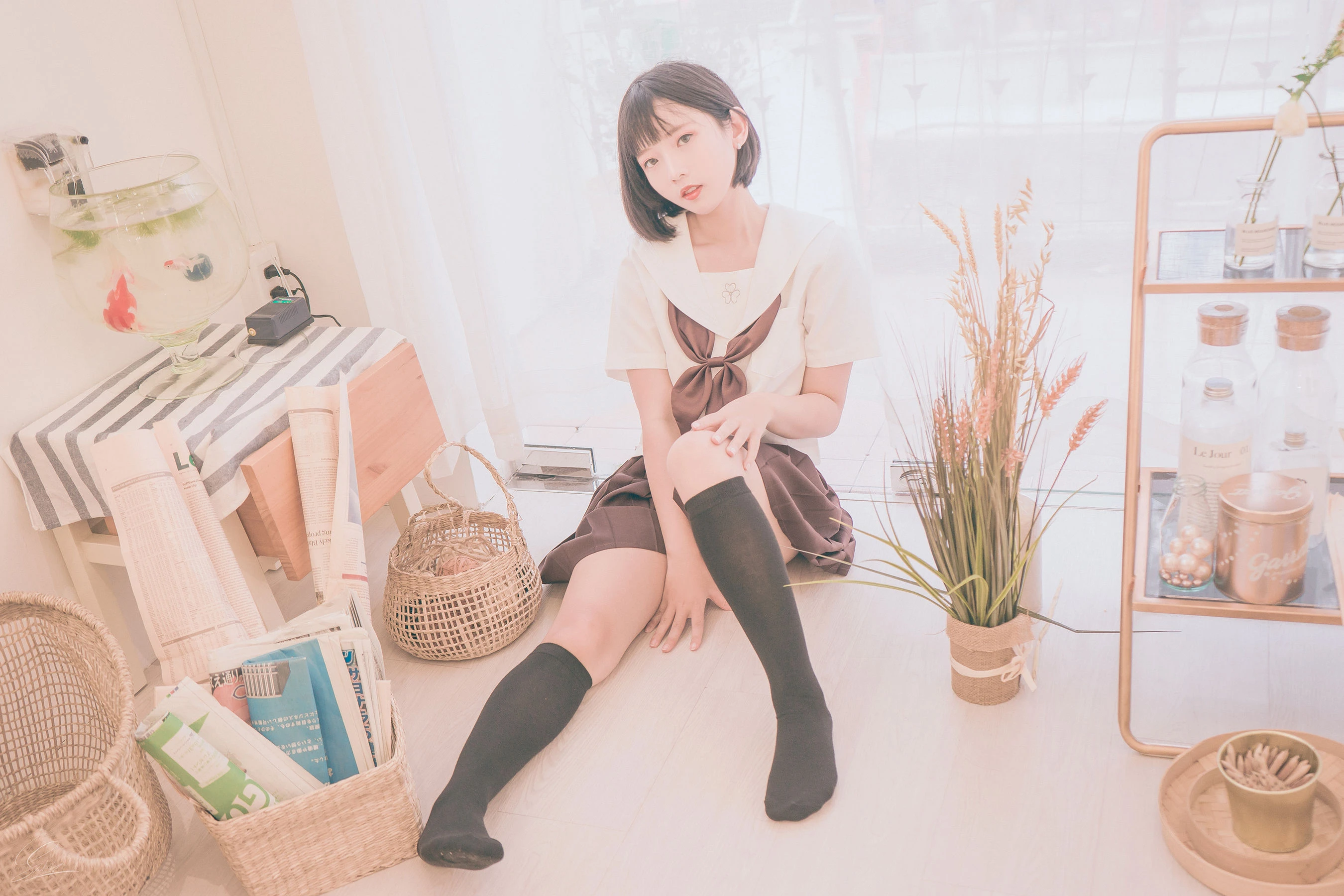 Messie Huang – Birthday Seifuku|图集秀