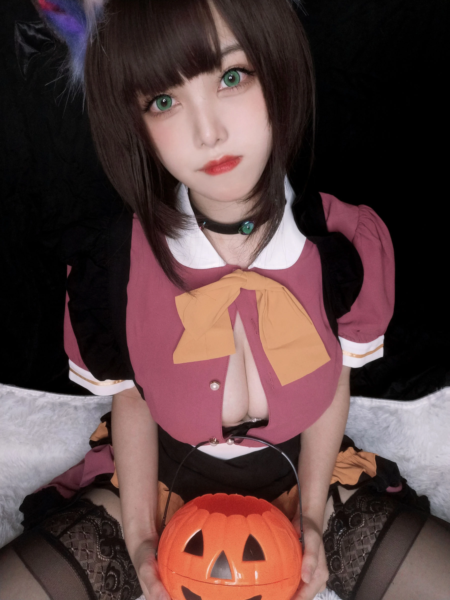 萌系小姐姐蜜汁猫裘 – 万圣节插图5