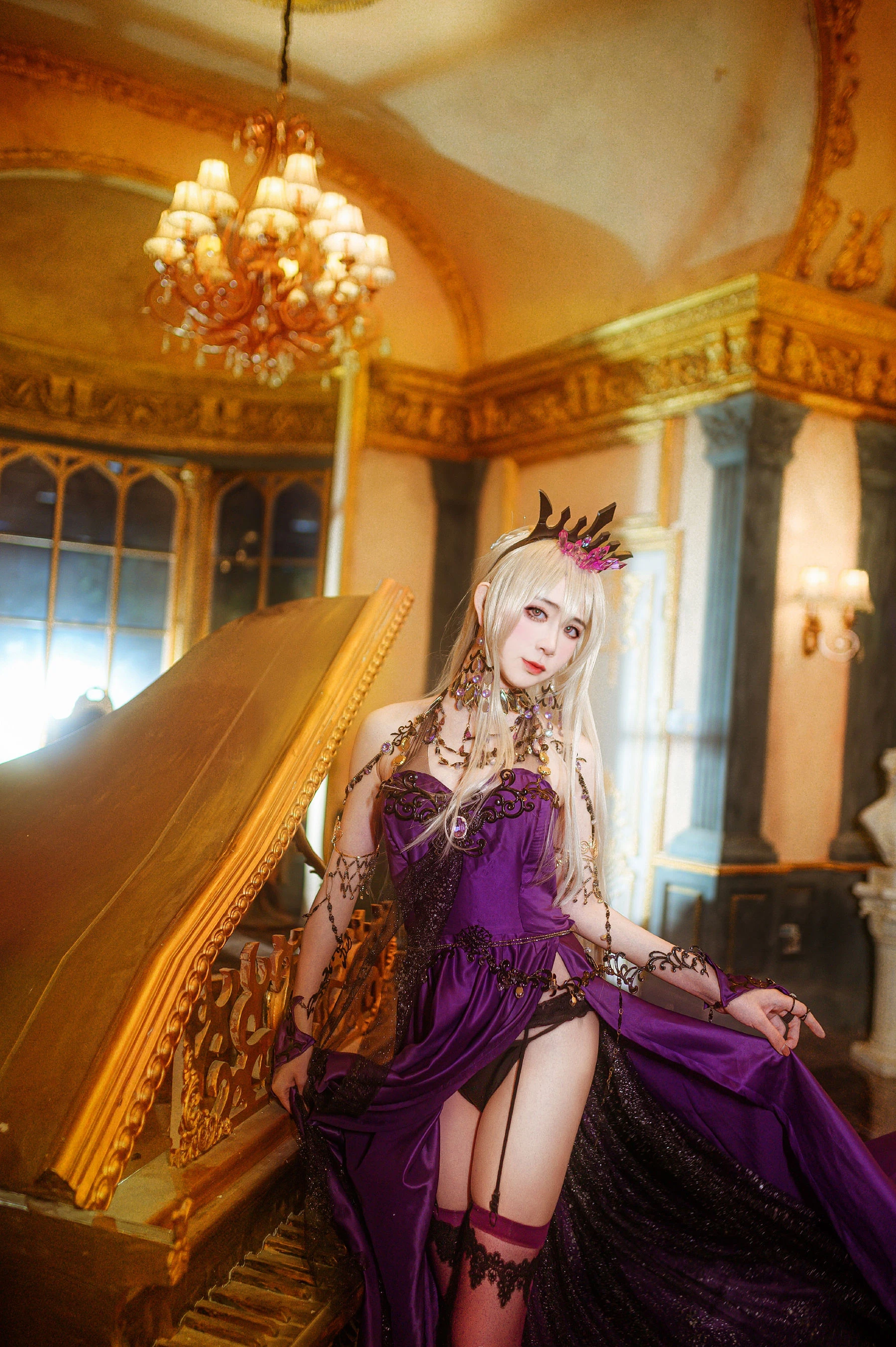 动漫博主阮邑_Fairy – 黑枪呆礼服插图6