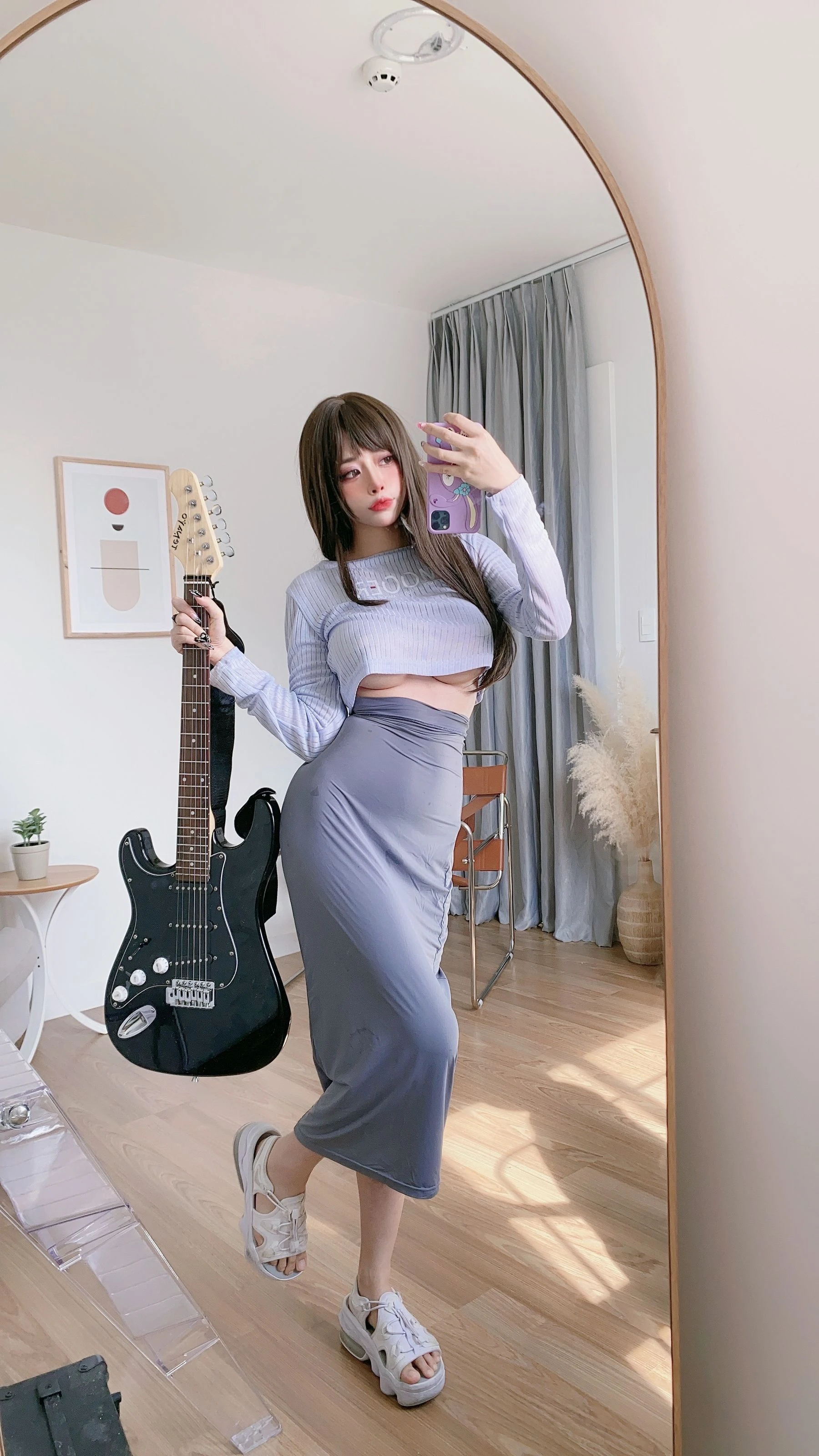 日本性感萝莉Byoru – 吉他妹妹插图7