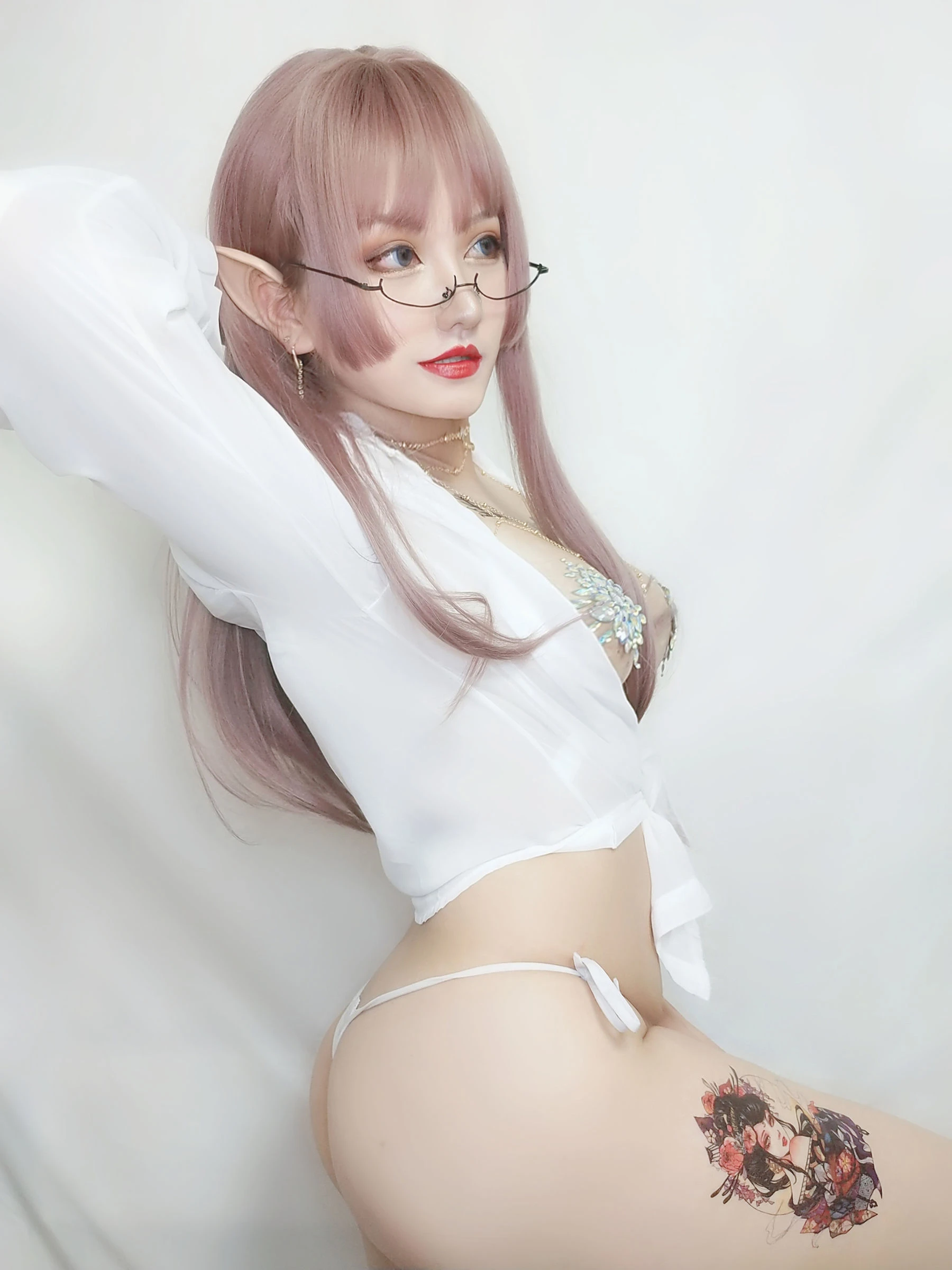 夏鸽鸽不想起床 纹身水钻插图6