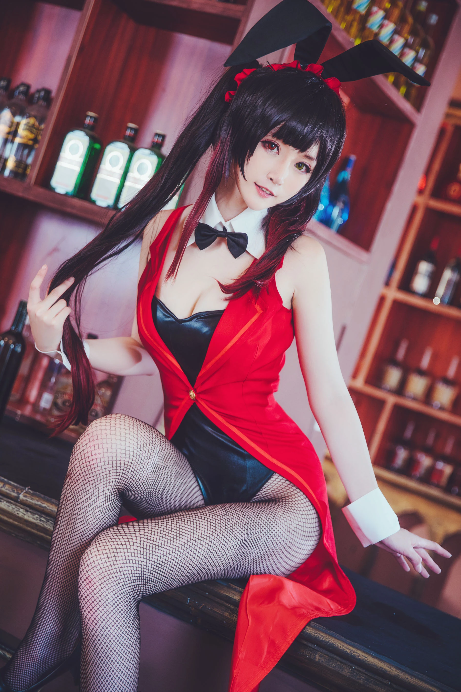 萌宠博主yui金鱼 狂三兔女郎插图4