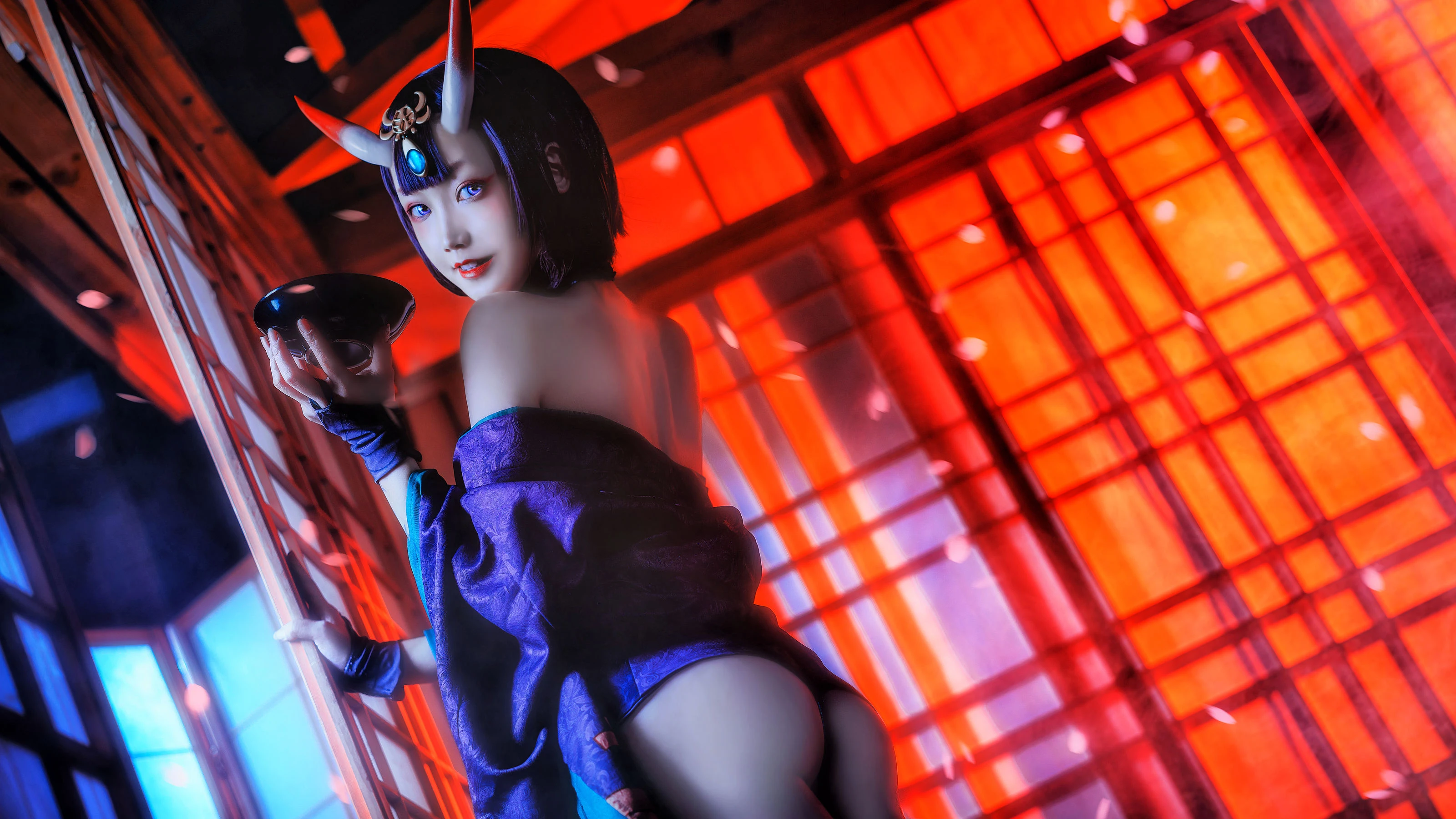 COS少女星野咪兔 – 酒吞童子插图7