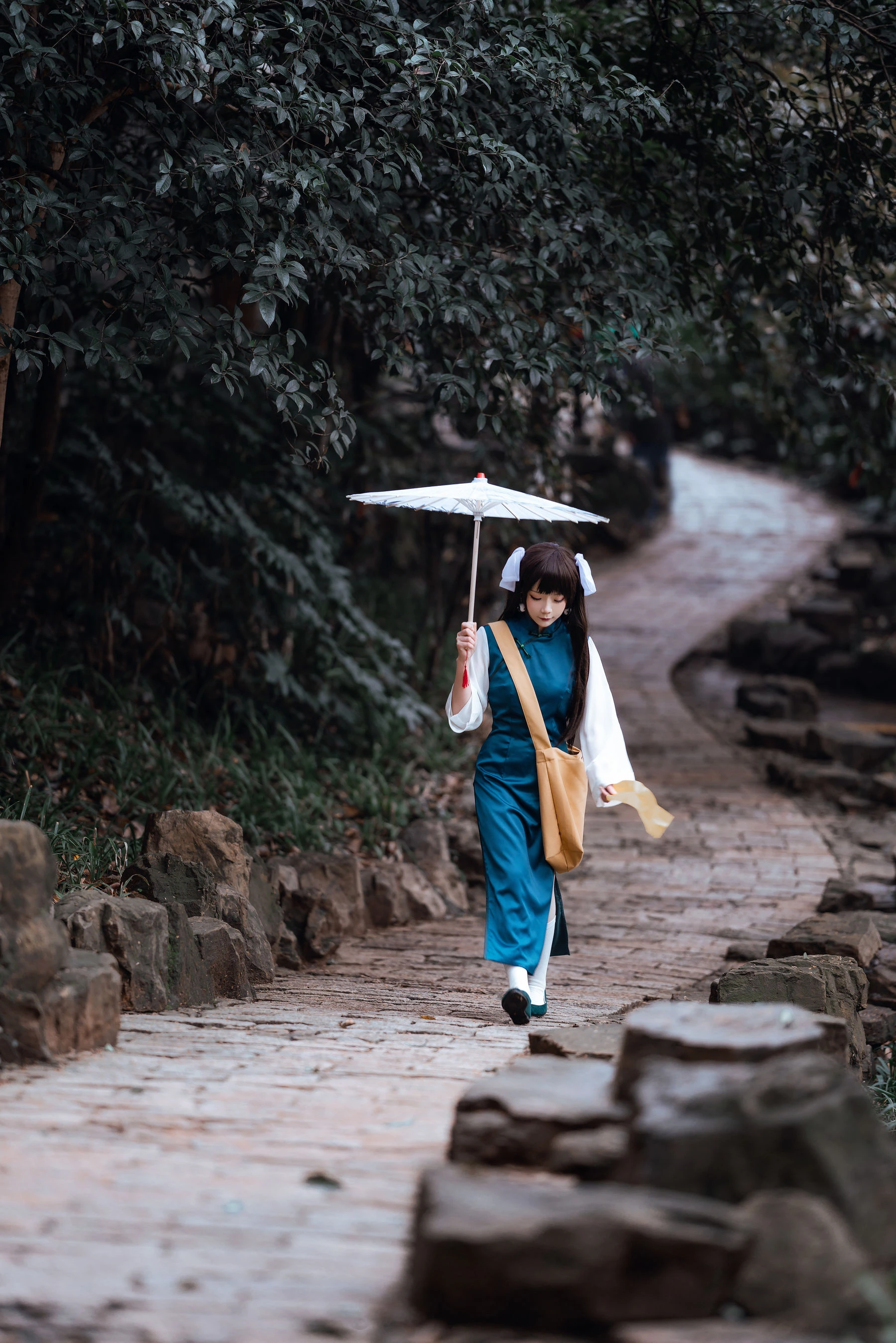 动漫博主王胖胖u – 小道友旗袍插图4