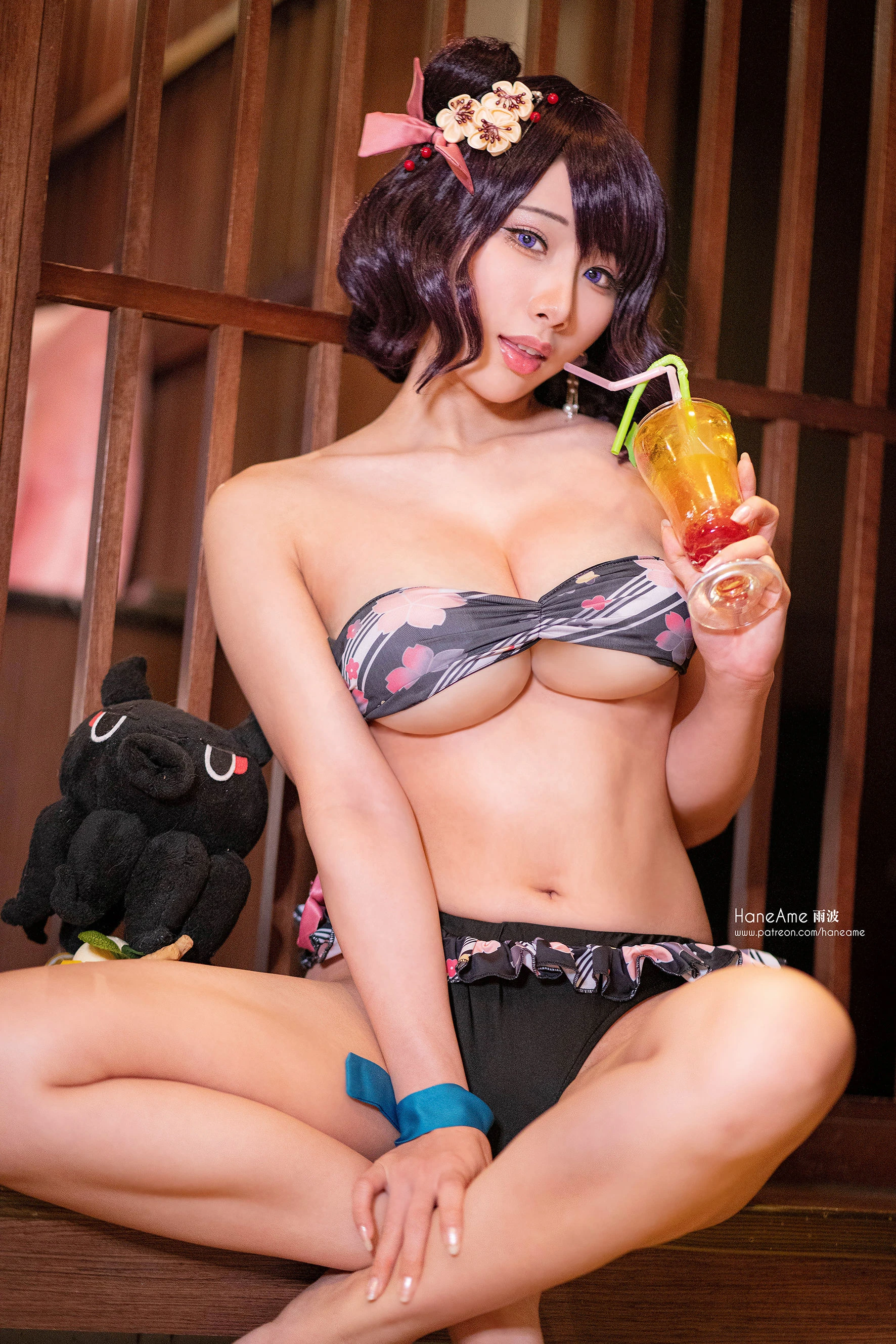 Hane Ame 雨波写真 – 北斋泳装插图3