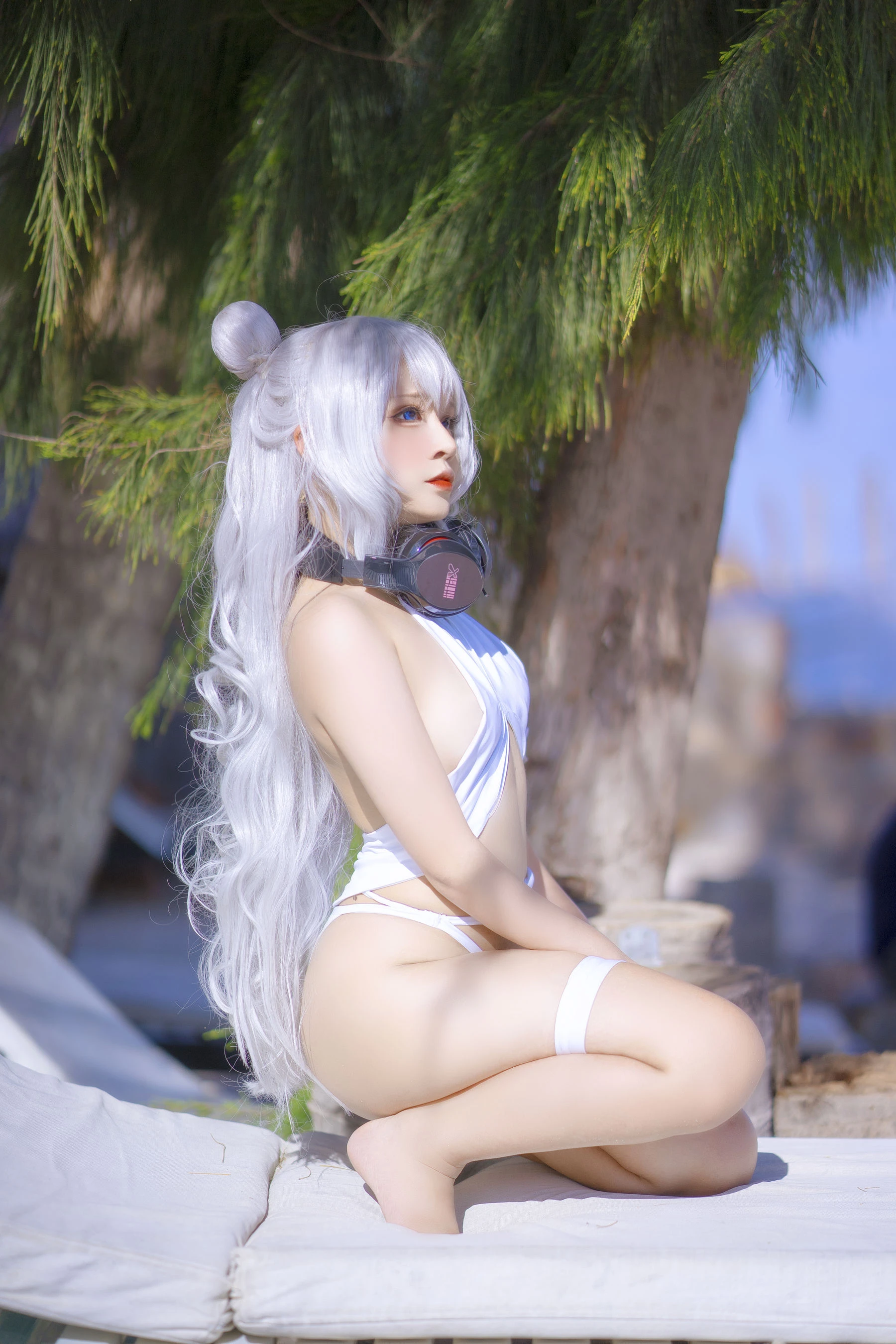 Sayo Momo – Azur Lane Le Malin bikini插图1