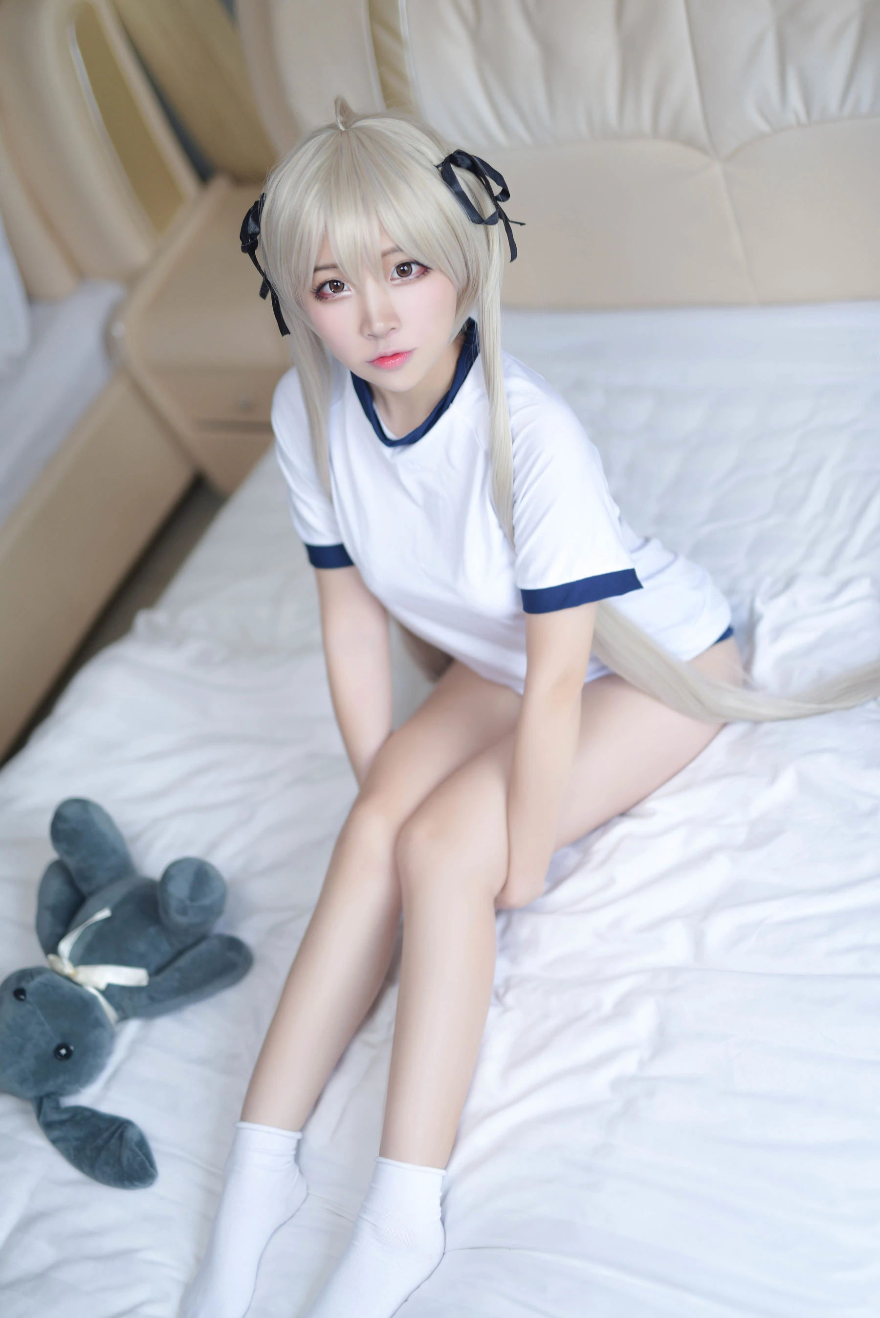 人气Coser二佐Nisa – 穹妹运动服插图5