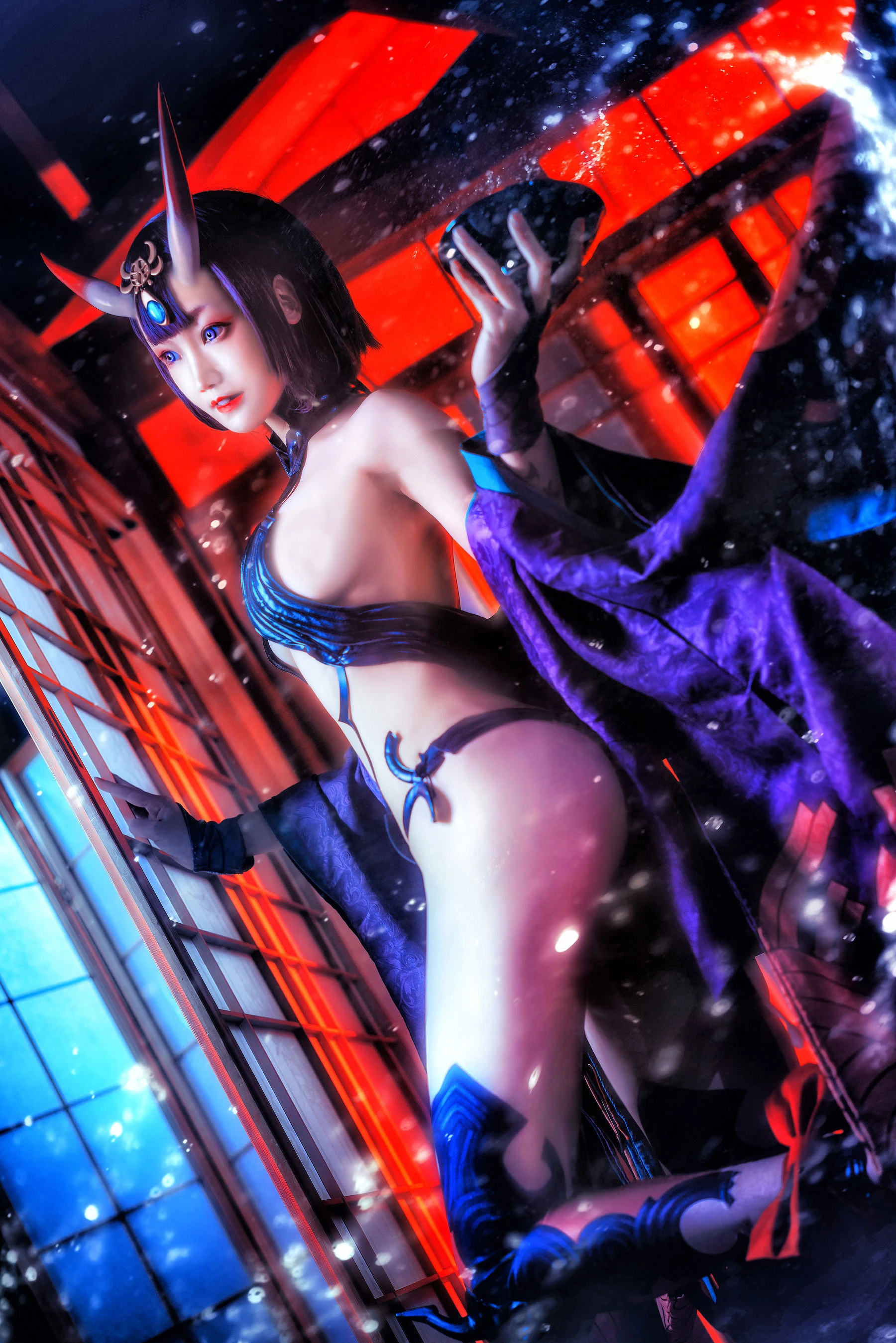 COS少女星野咪兔 – 酒吞童子插图6