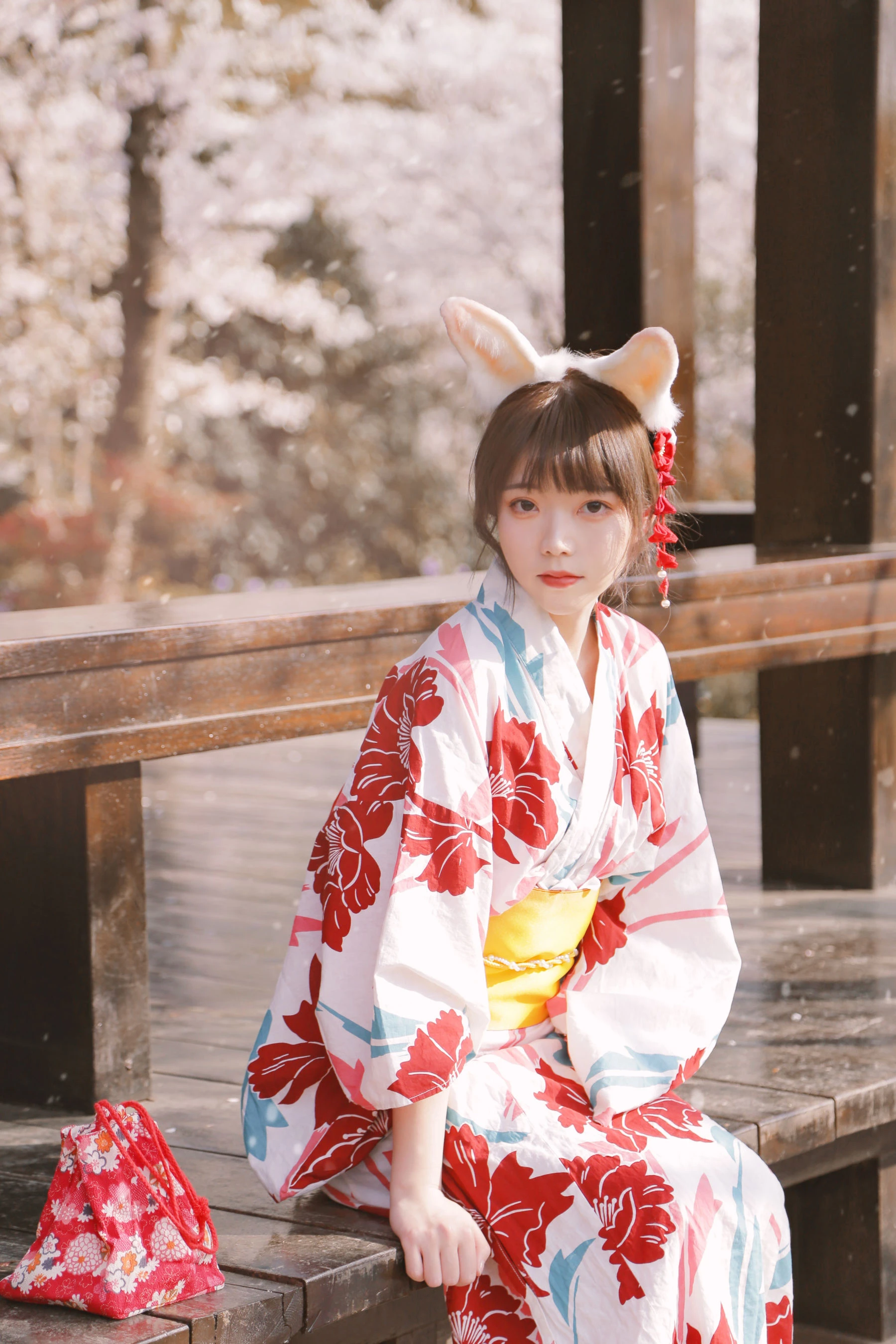 可爱妹子Fushii_海堂 – 樱花兔兔插图3