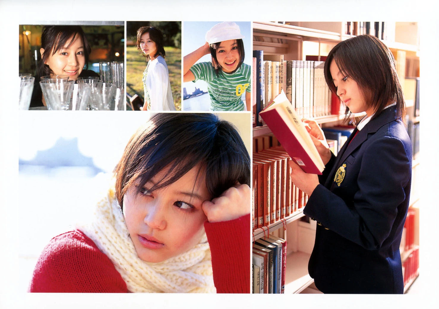 堀北真希 スクールカレンダーBOOK插图1