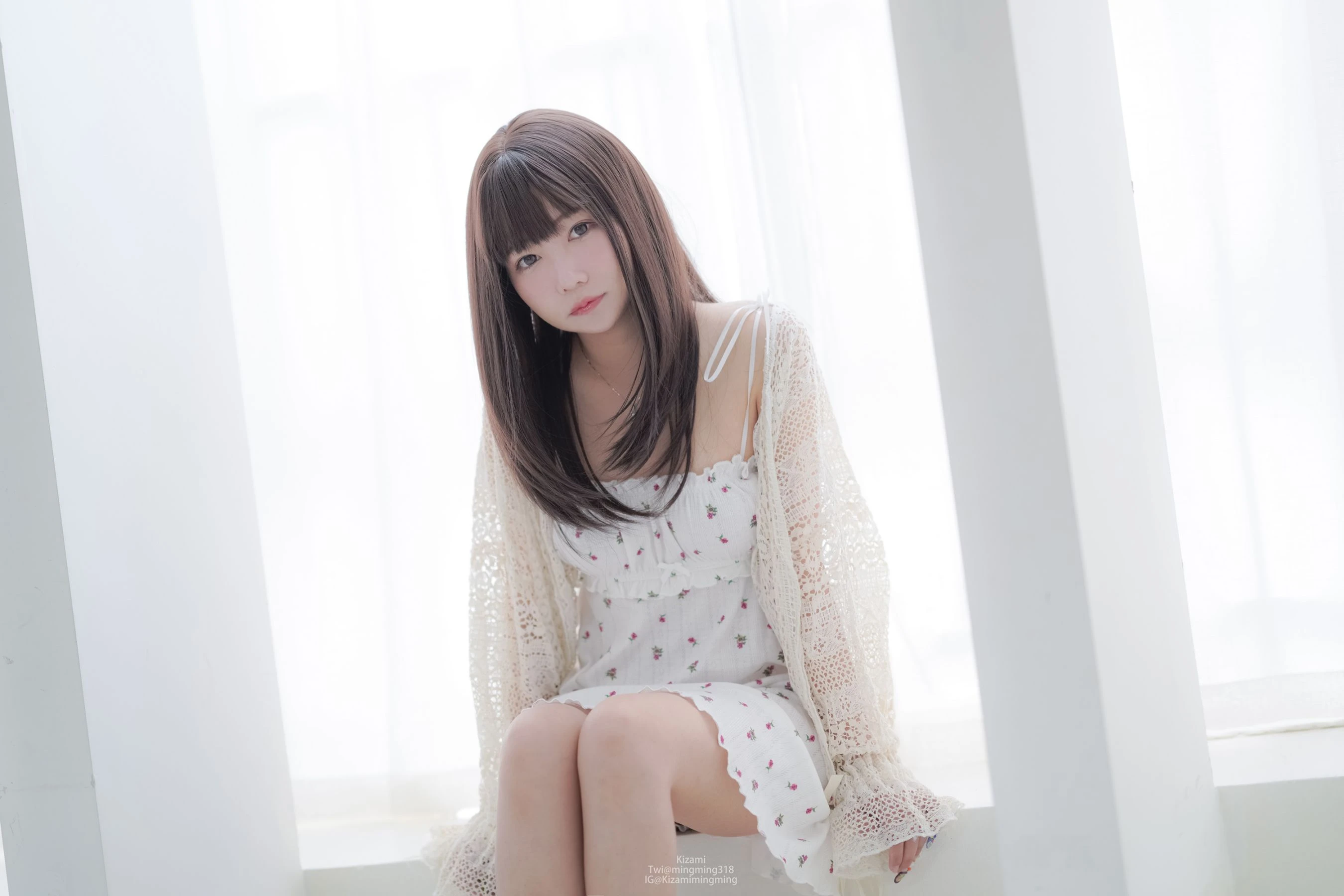 [銘銘Kizami] fantia 2021.09 针织衫+睡衣系列插图5