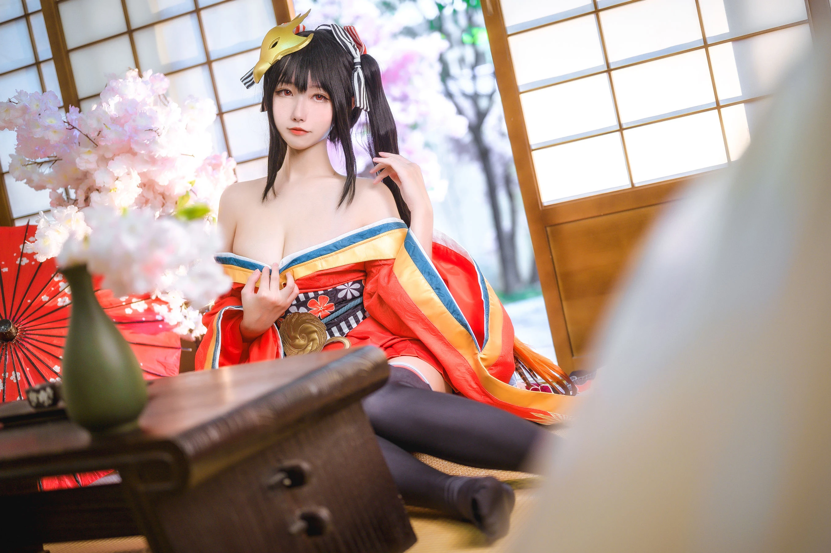 微博妹子Momoko葵葵 – 大凤之和服插图3
