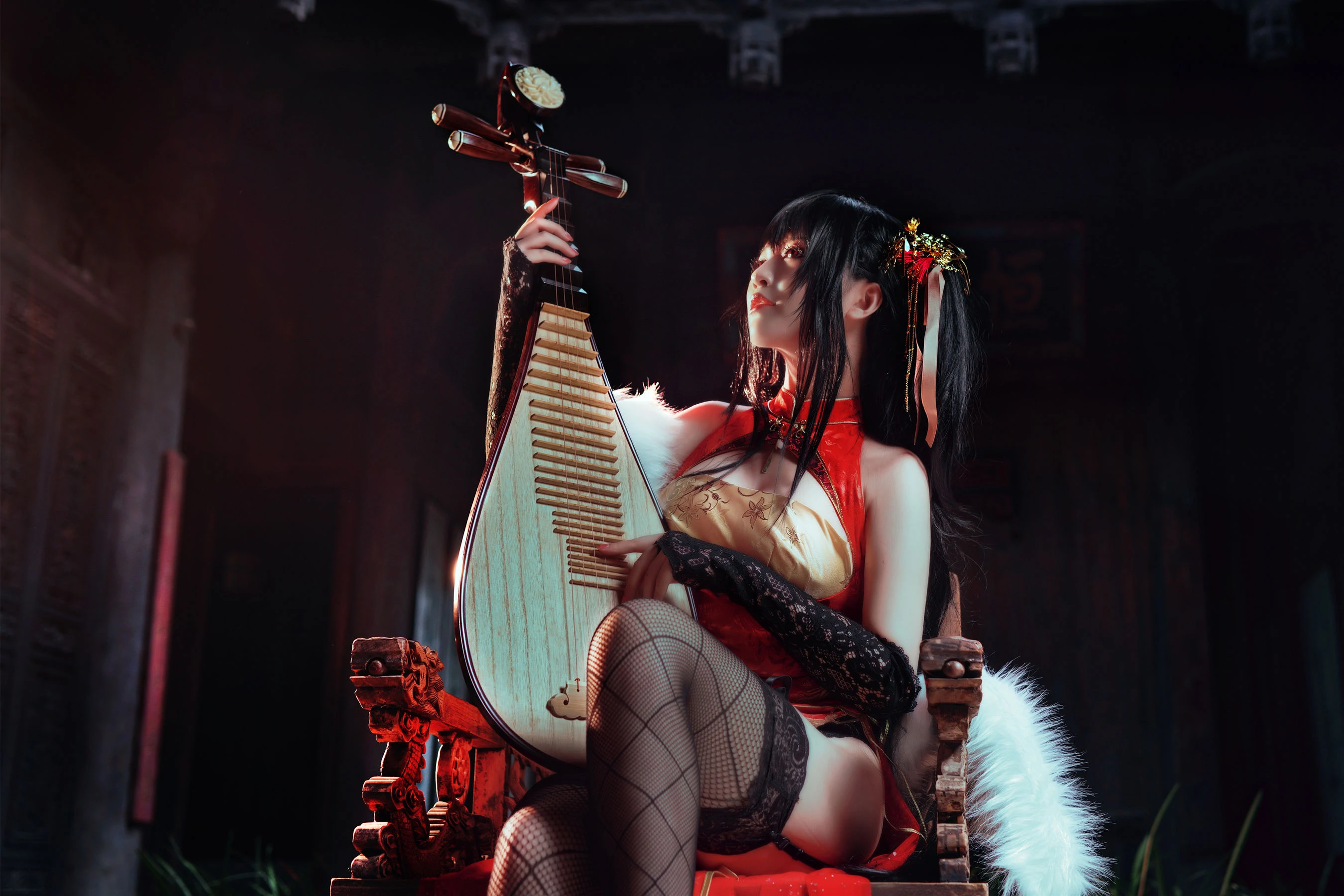 半半子 – 大凤旗袍插图4