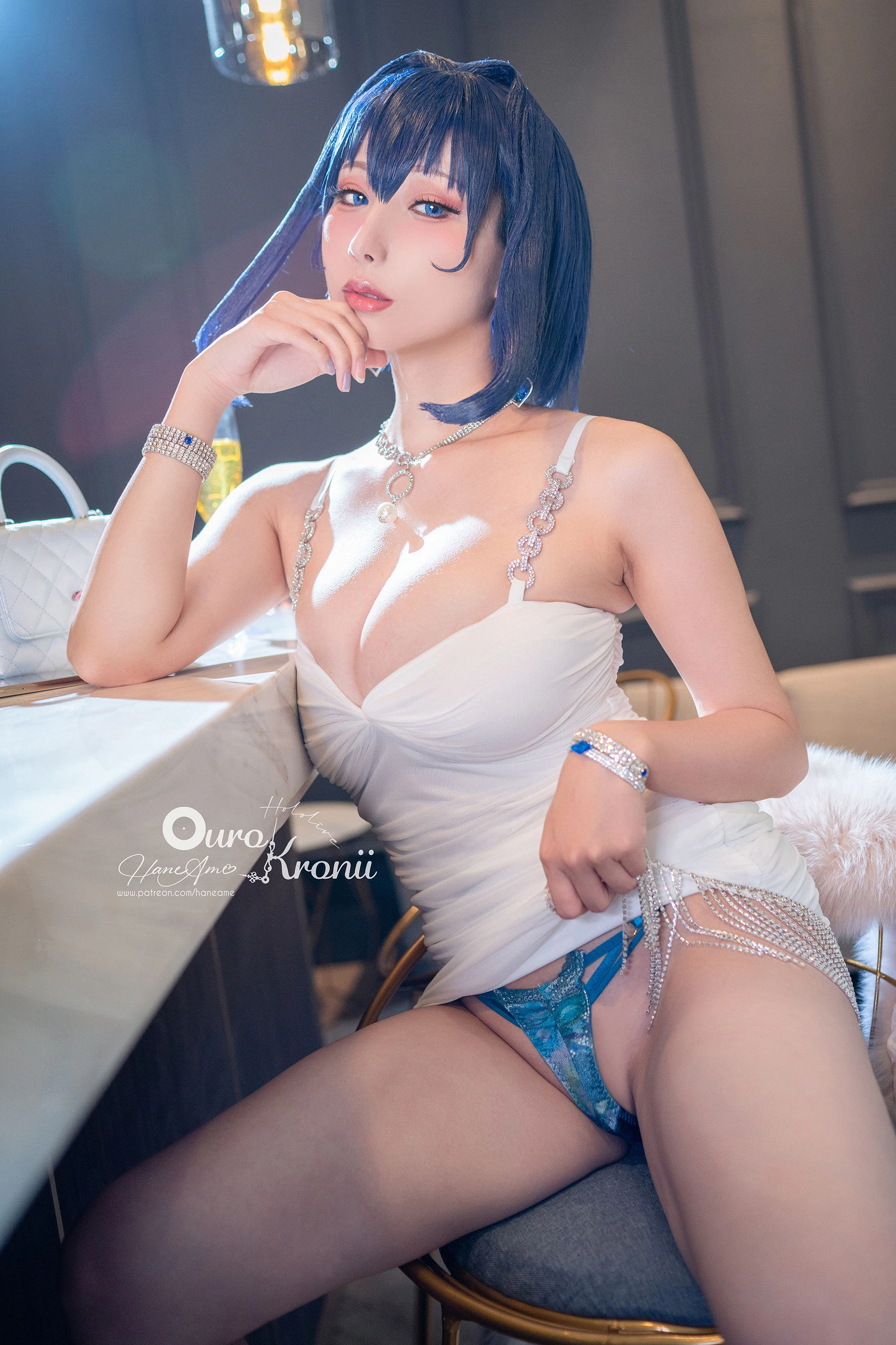 Hane Ame 雨波 – Hololive Kronii 時間 Gown插图6