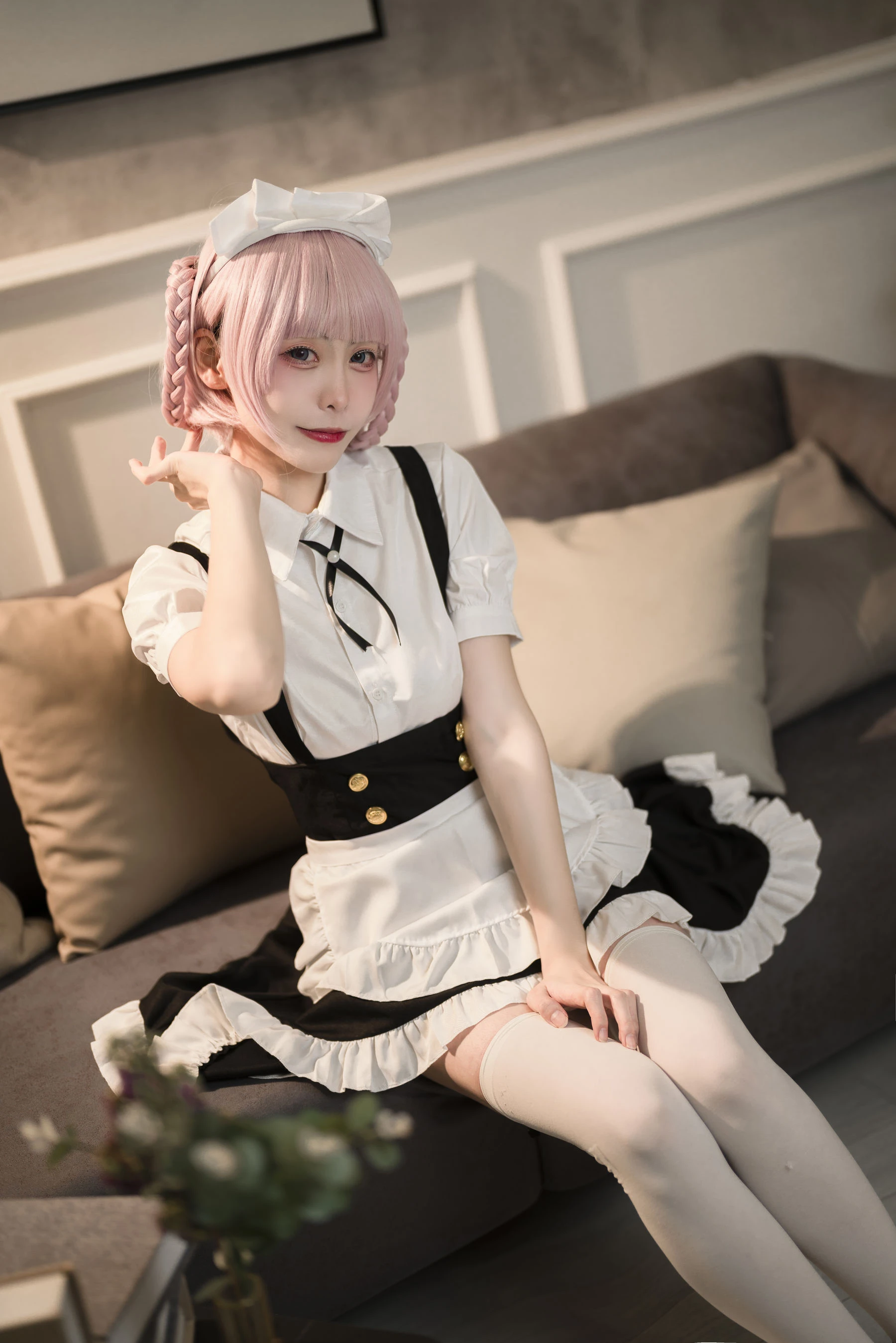 樱岛嗷 – 七草荠原皮+女仆插图3