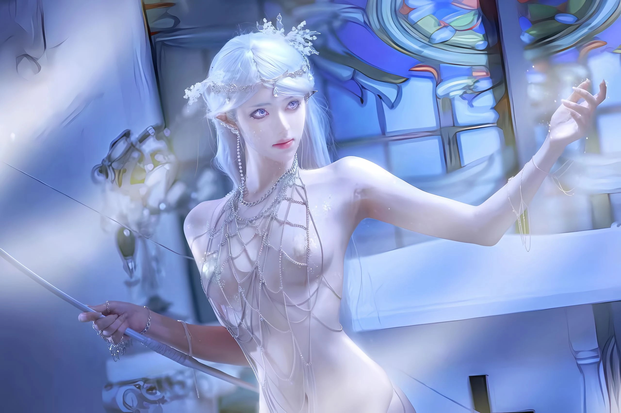 动漫博主南桃Momoko – 精灵屑插图1