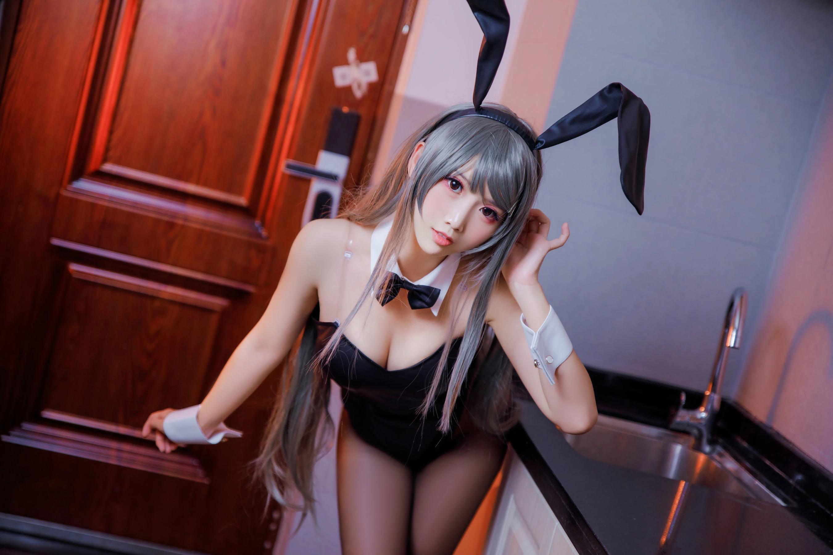 可爱人气Coser面饼仙儿 麻衣学姐插图5