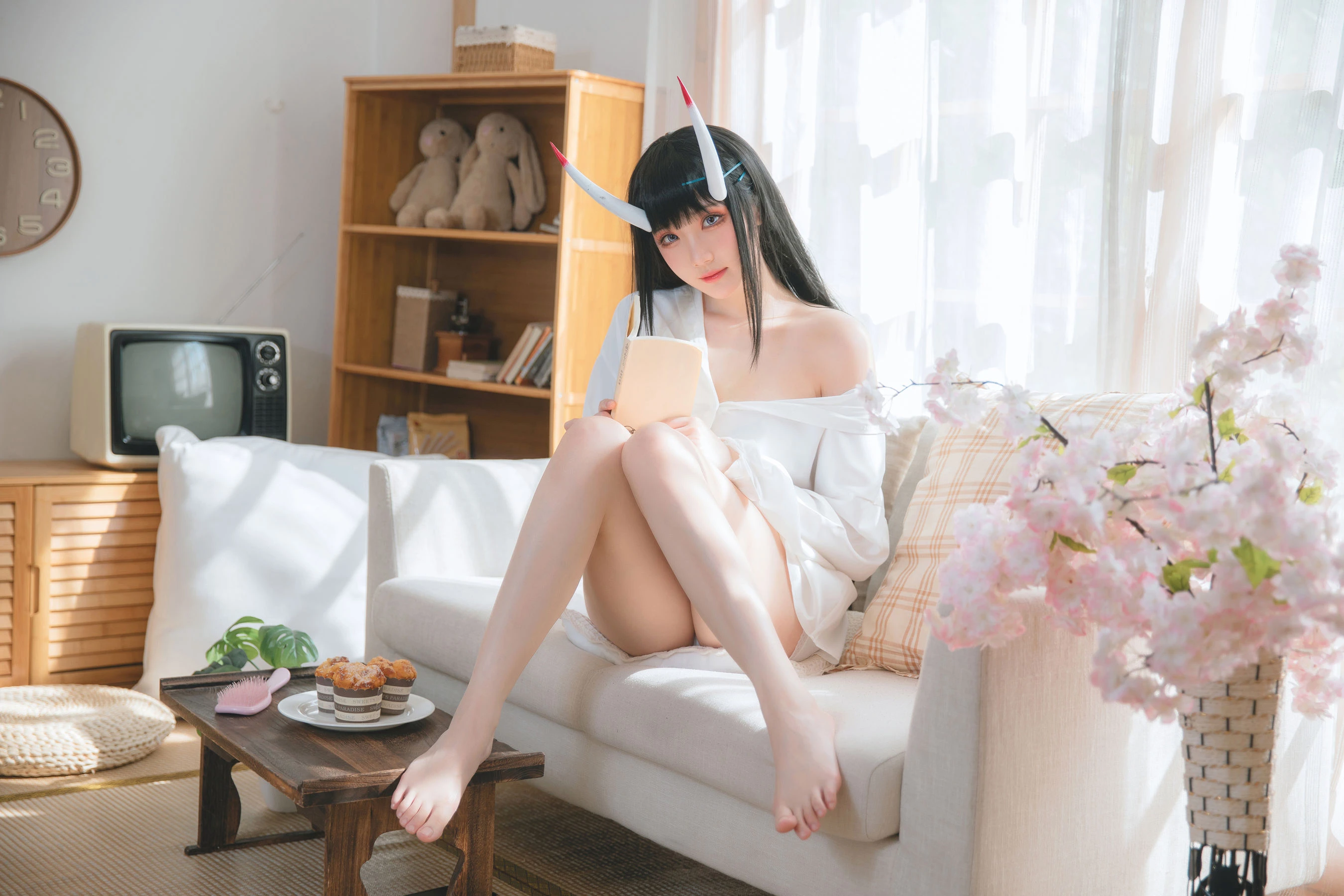 Coser瓜希酱福利 – 能代衬衣插图7