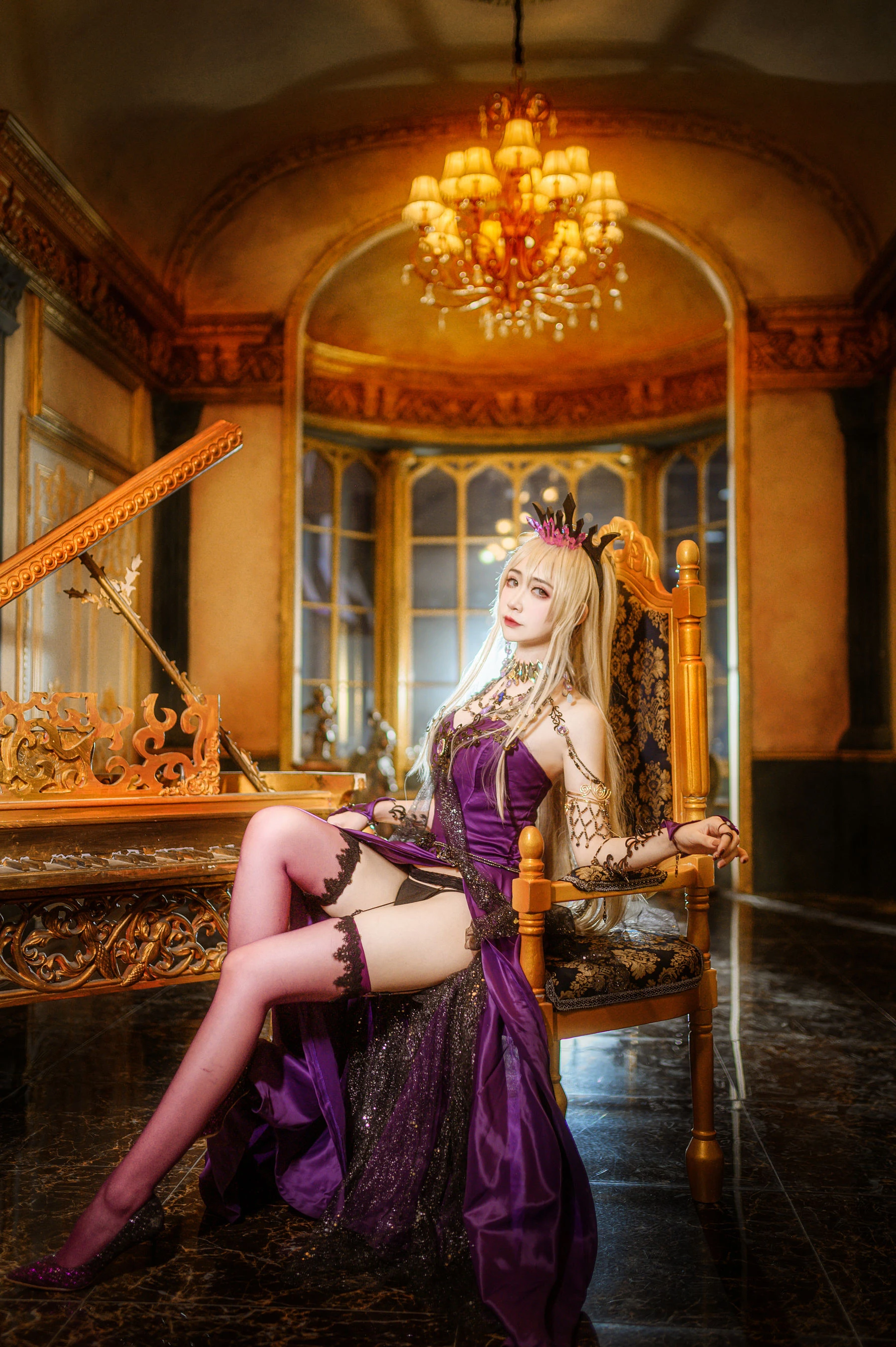 动漫博主阮邑_Fairy – 黑枪呆礼服插图5