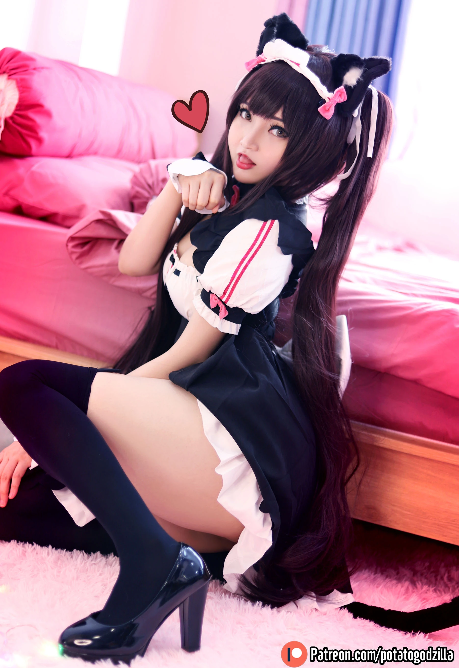 Coser小姐姐Potato Godzilla – Chocola|图集秀