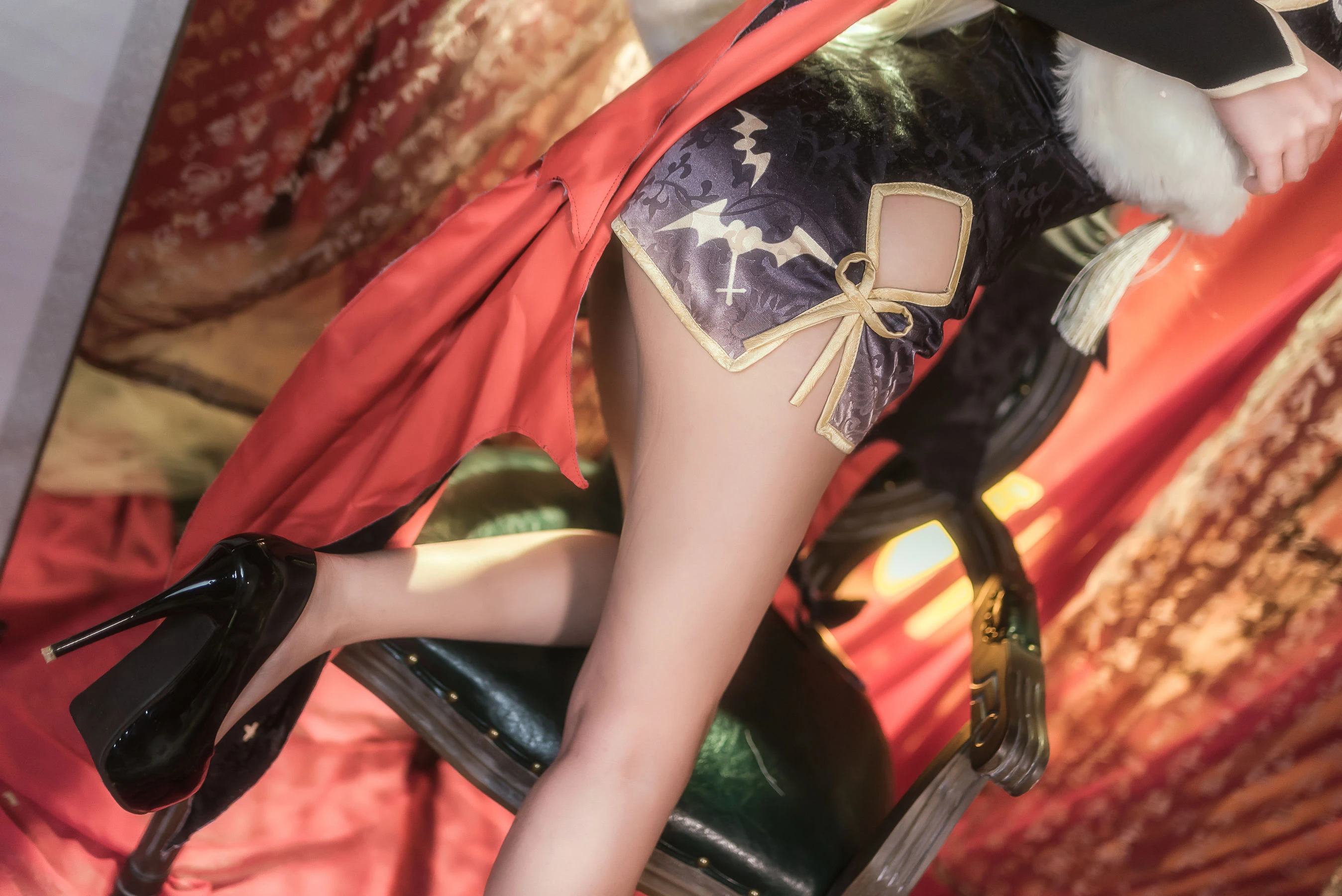 超人气Coser鳗鱼霏儿 碧蓝华裳 吸血鬼插图6