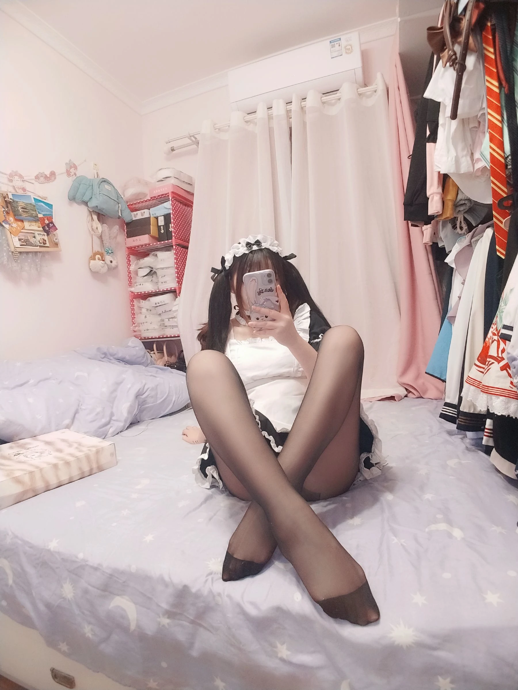 二次元美女古川kagura – 黑丝女仆插图4