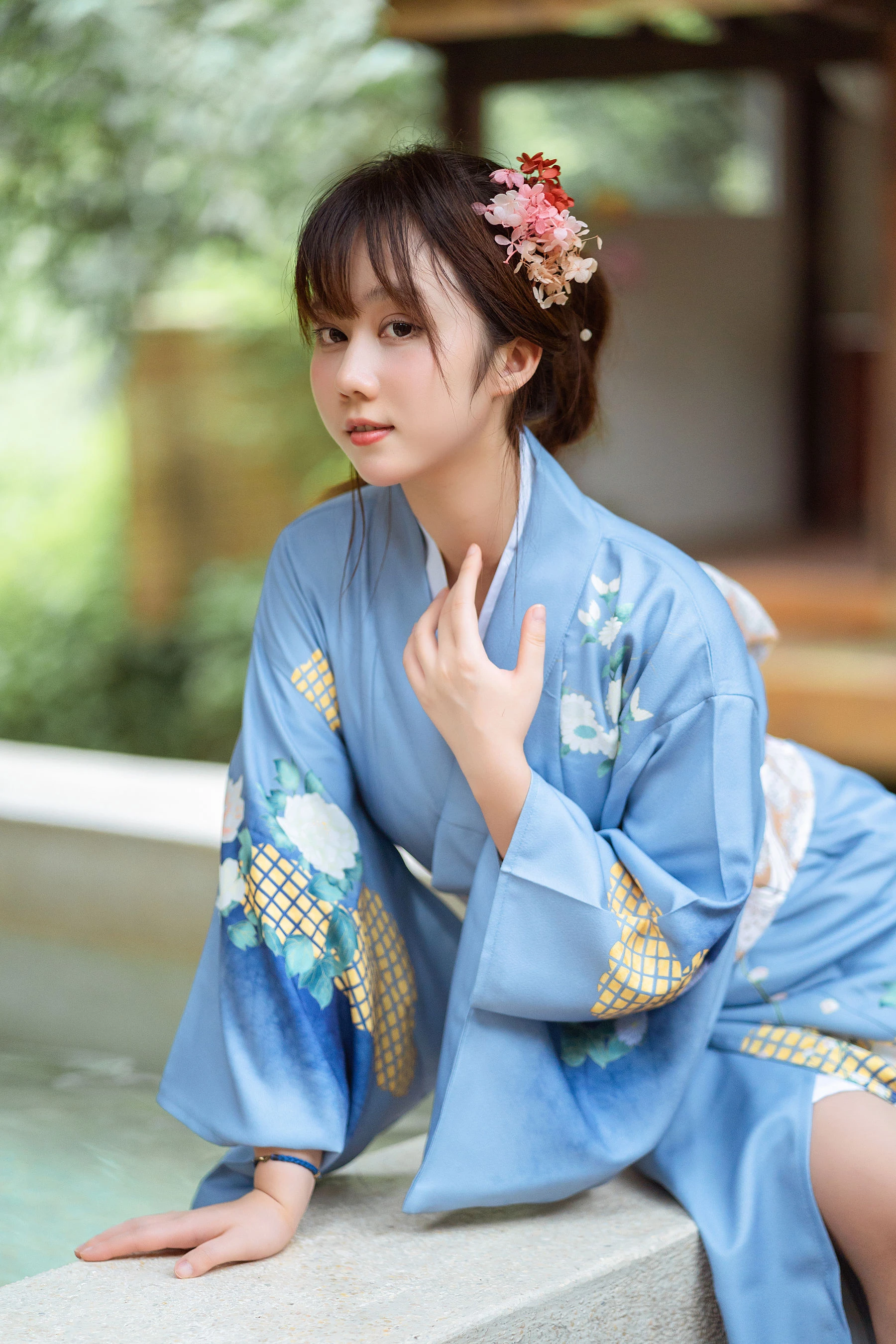 微博福利姬镜酱 私奔之和服插图4