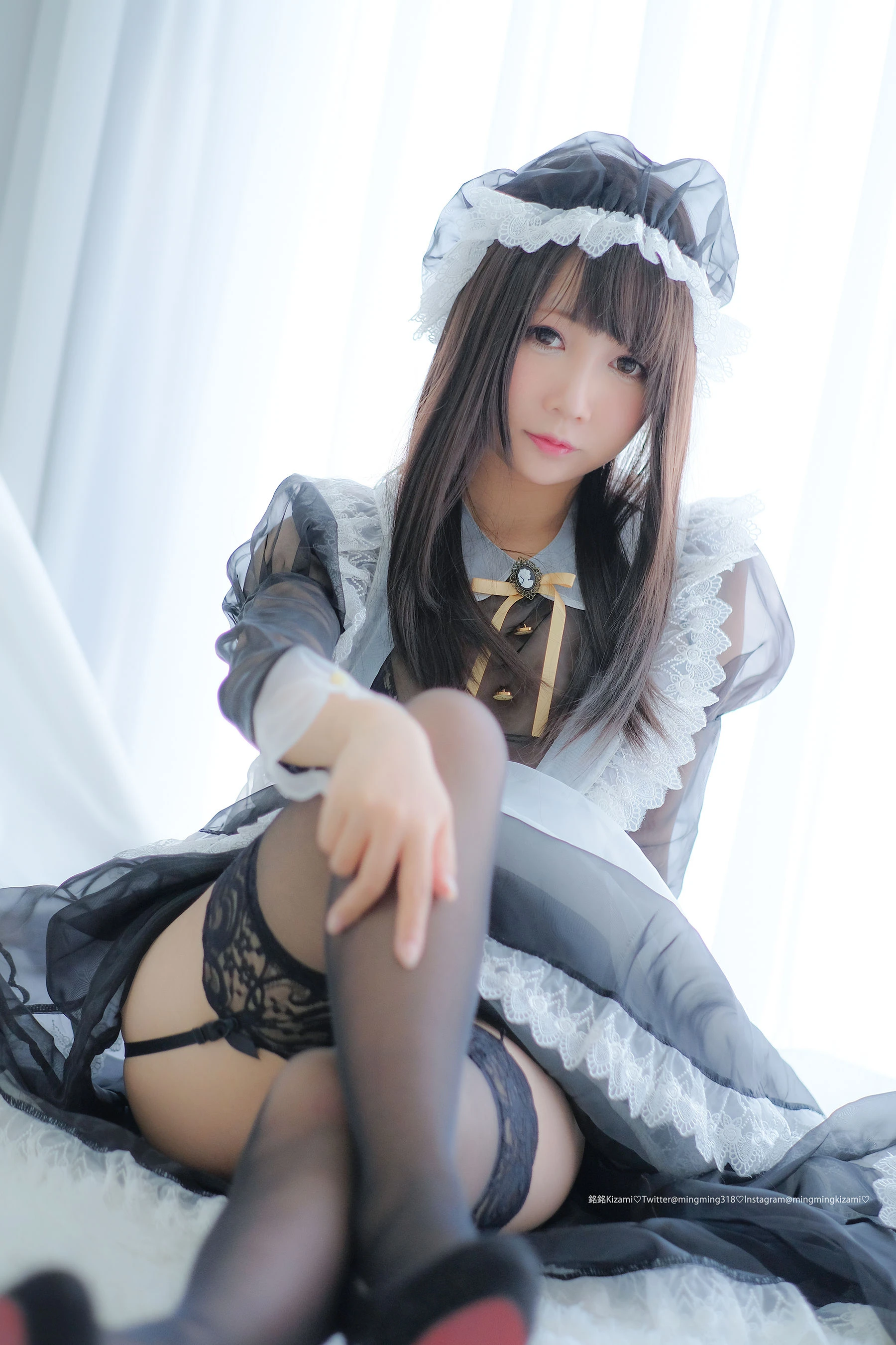 銘銘Kizami 自撮りVol.15 透明女仆插图6