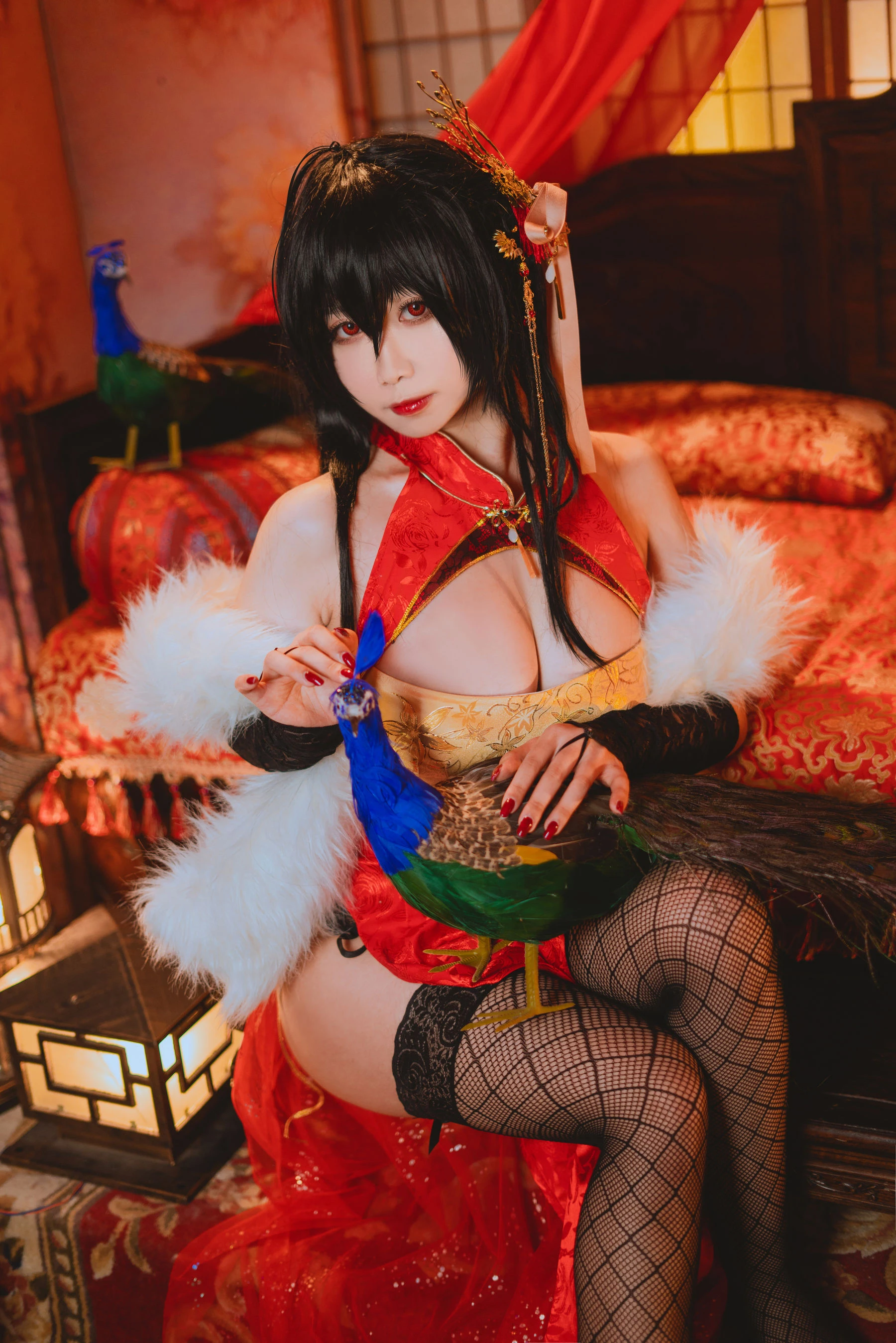 贞子蜜桃 – 大凤旗袍插图3