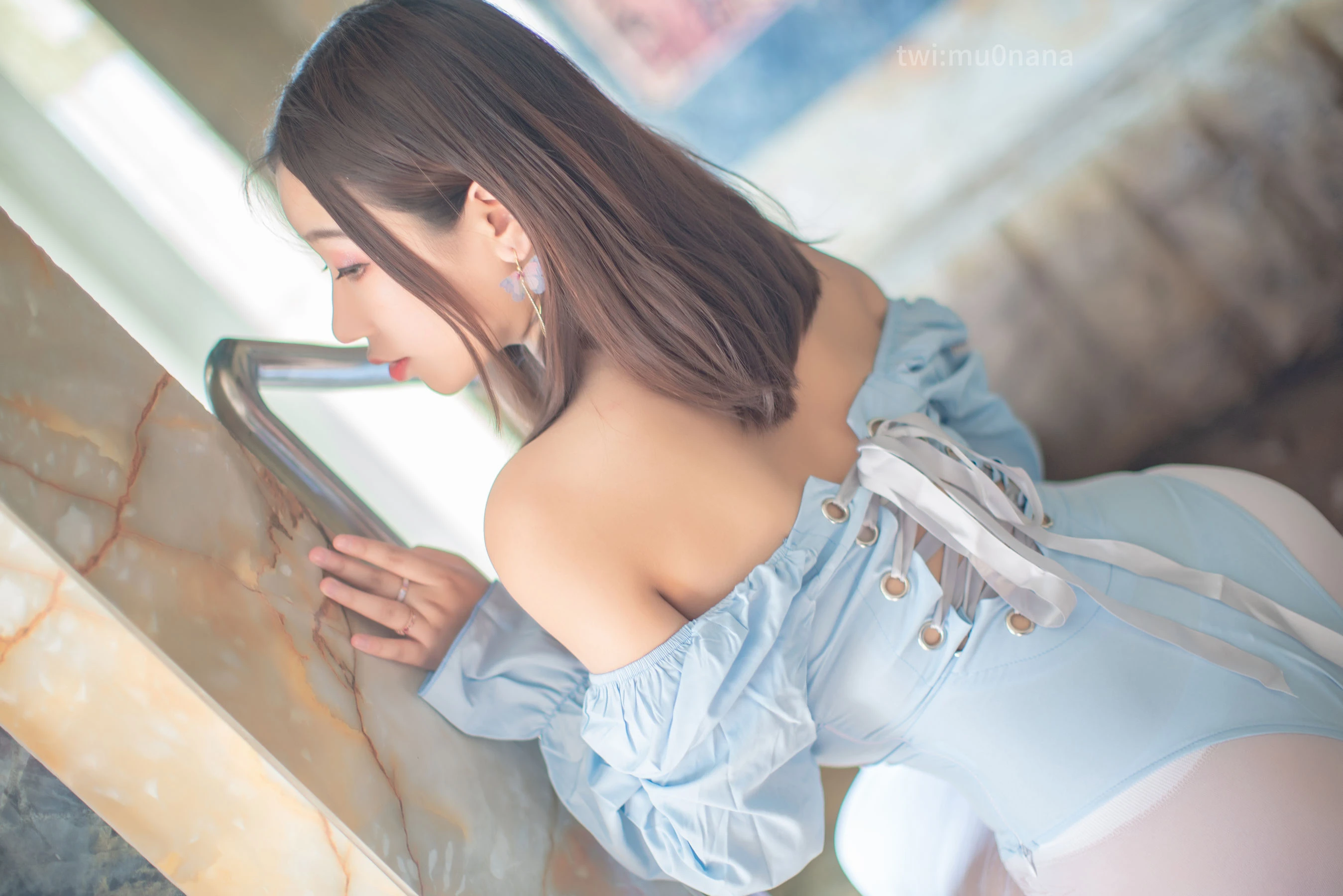 动漫博主穆零Mu0 – 温泉 白丝插图6