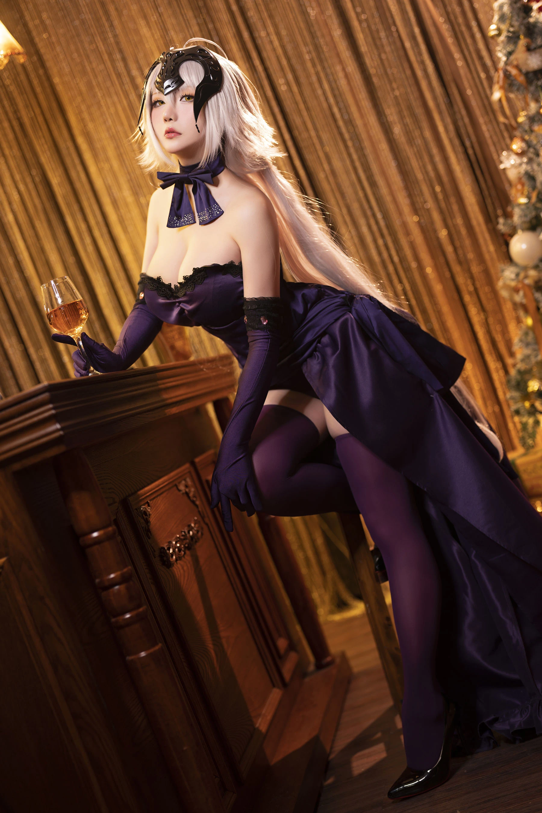 Coser小姐姐星之迟迟 – 圣诞节 黑贞插图5