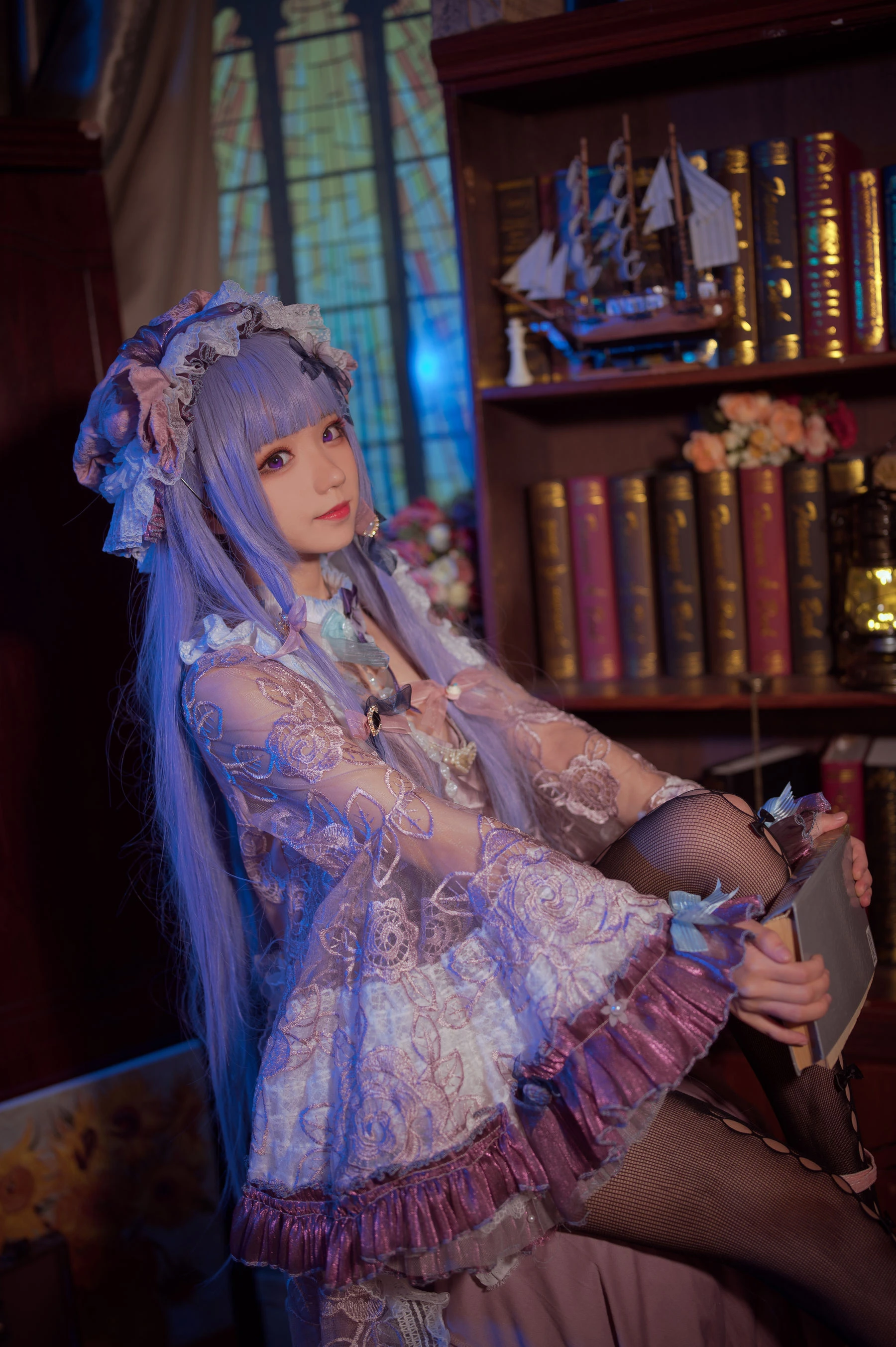 花柒Hana – 帕秋莉睡衣插图7