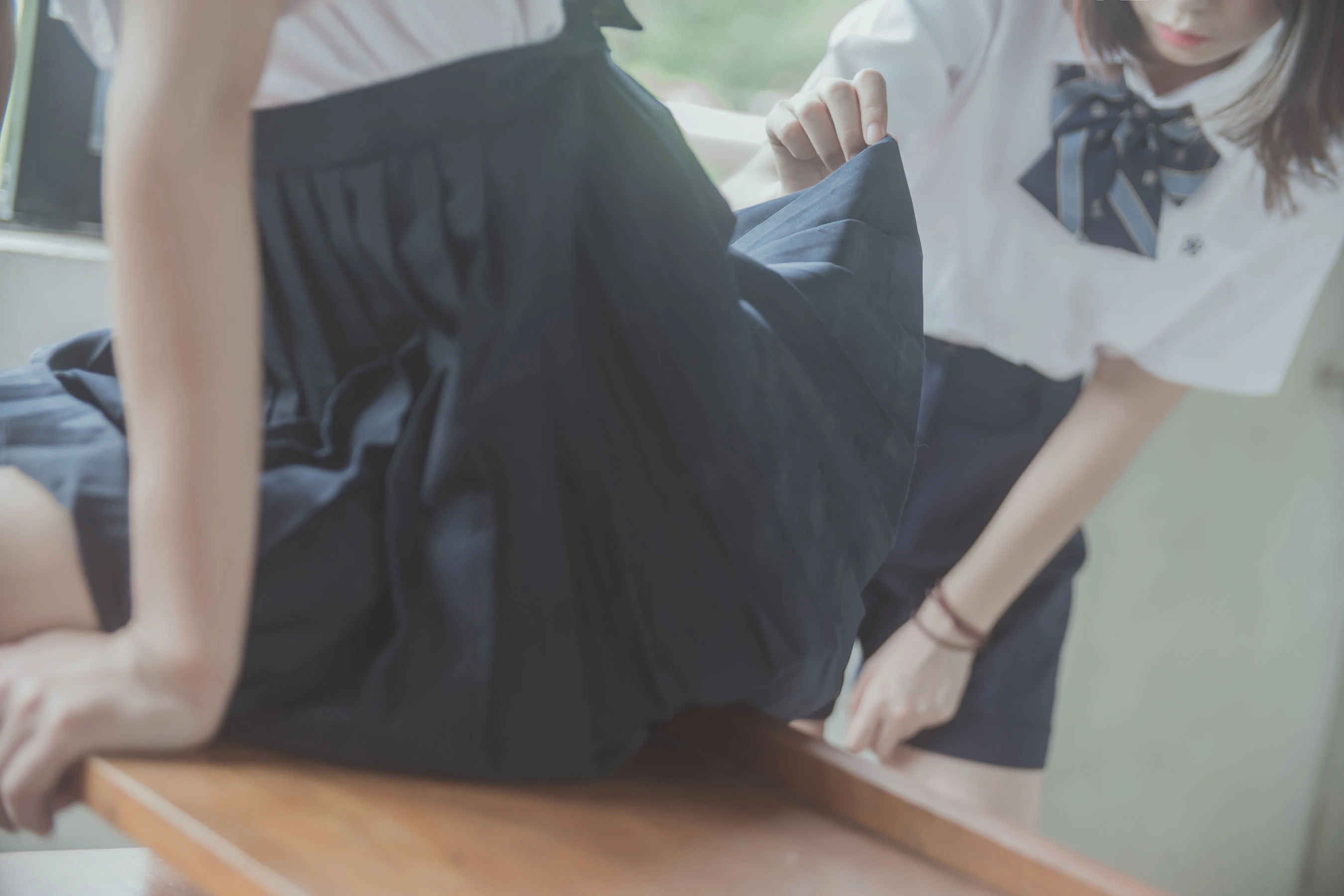 桜桃喵&疯猫ss《JK百合》插图5