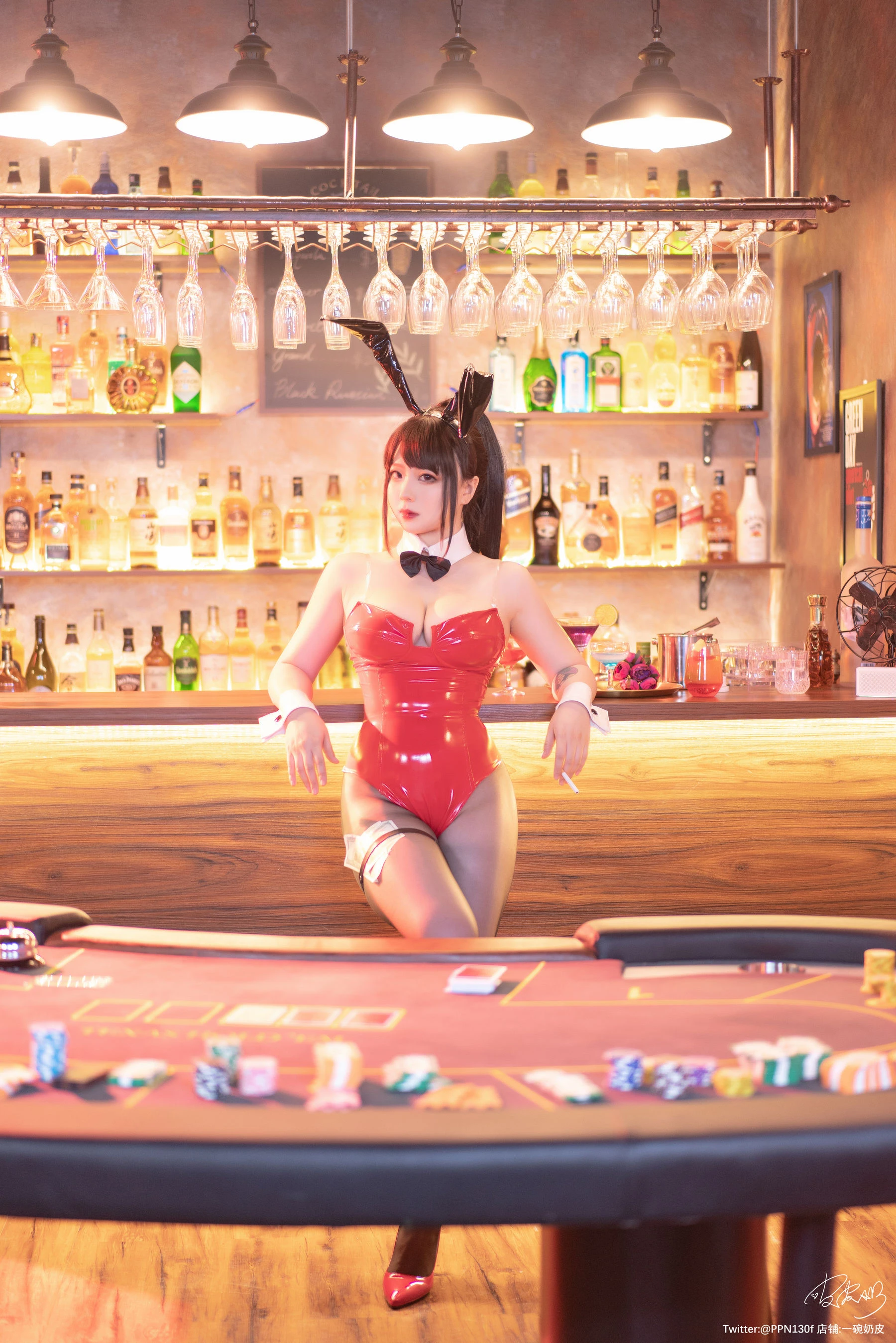 皮皮奶可可爱了啦 – 元旦兔女郎插图3