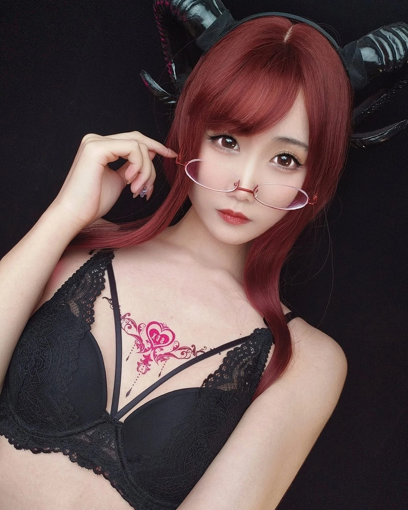 动漫博主曉美媽 – (圣诞自拍)雪夜魅魔插图5