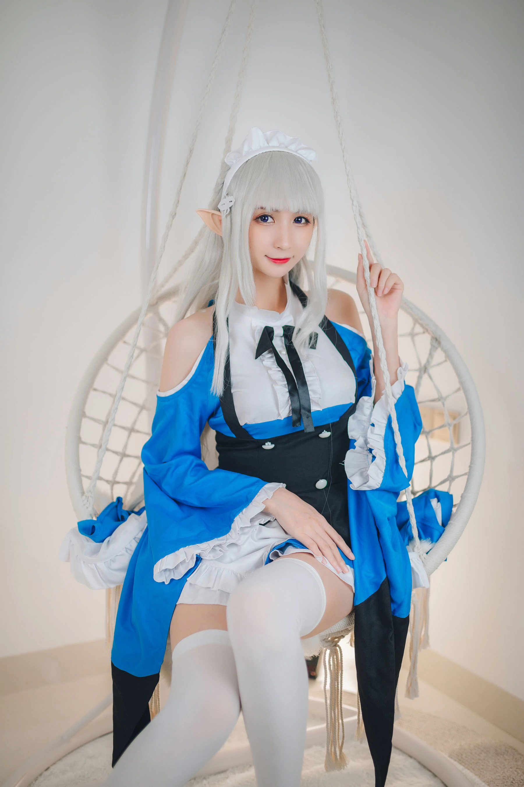 贝儿酱Miki – 艾米莉亚女仆插图6