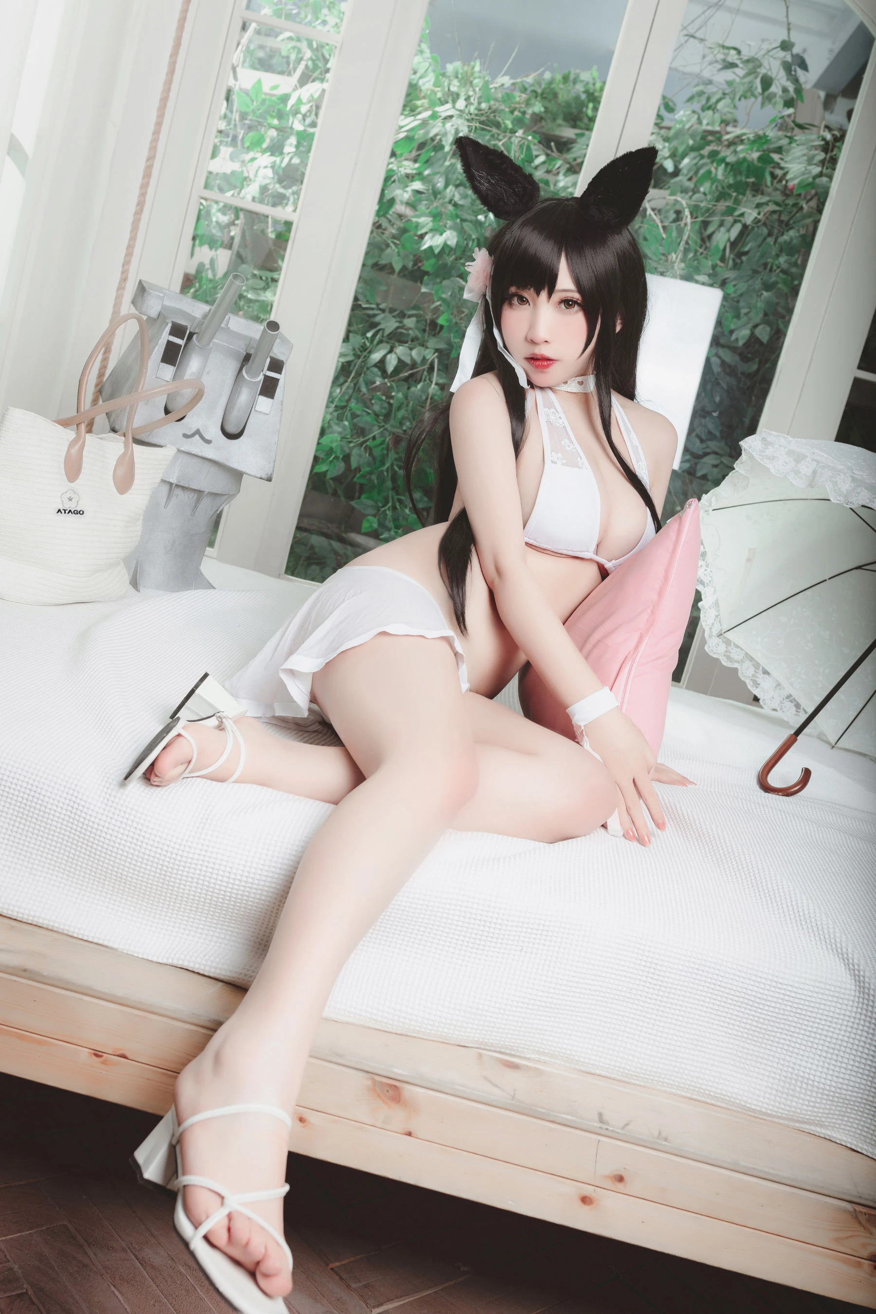 动漫博主貓田聖奈奈 – 爱宕泳装 盛夏进行曲|图集秀