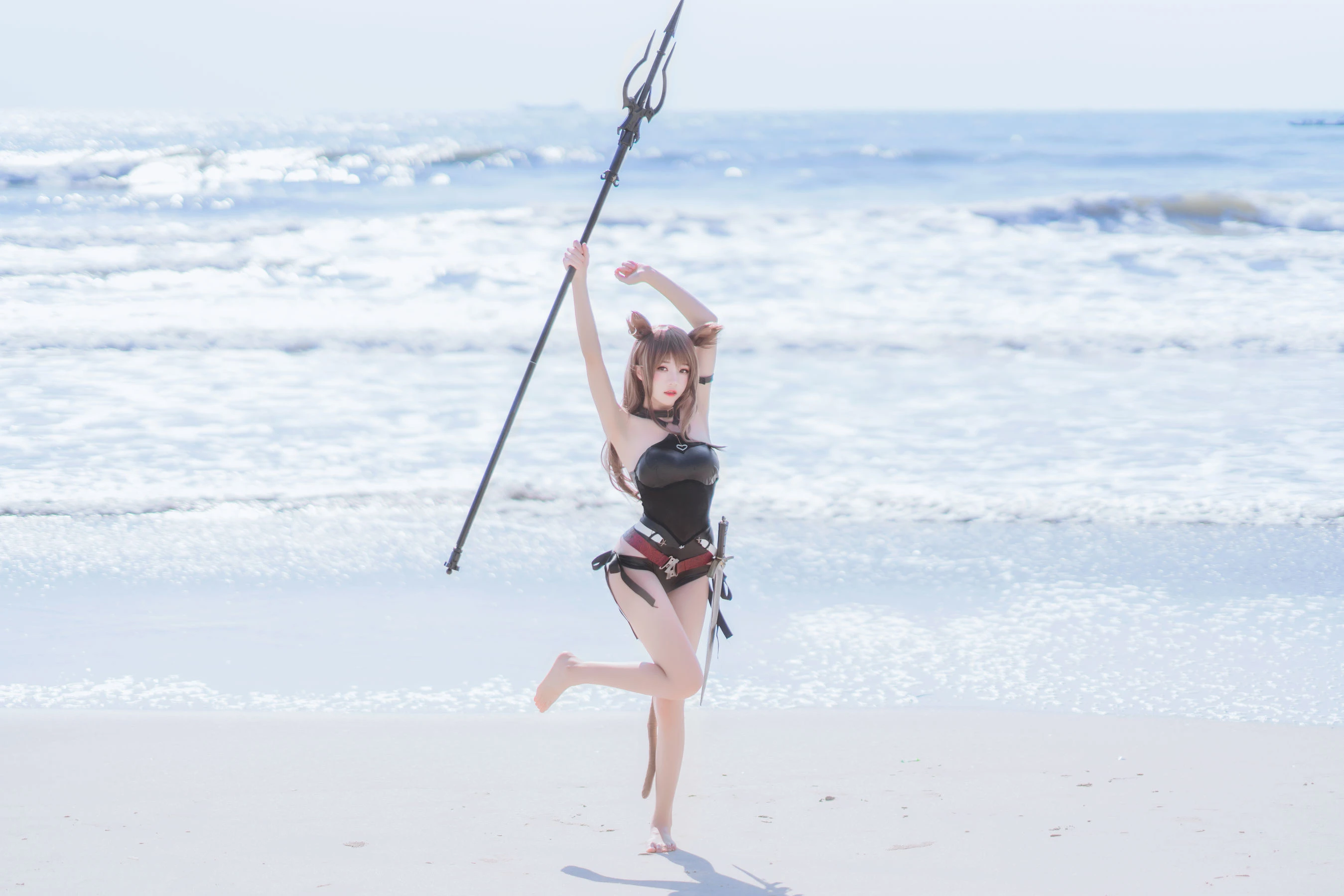 桜桃喵 天火泳装插图5