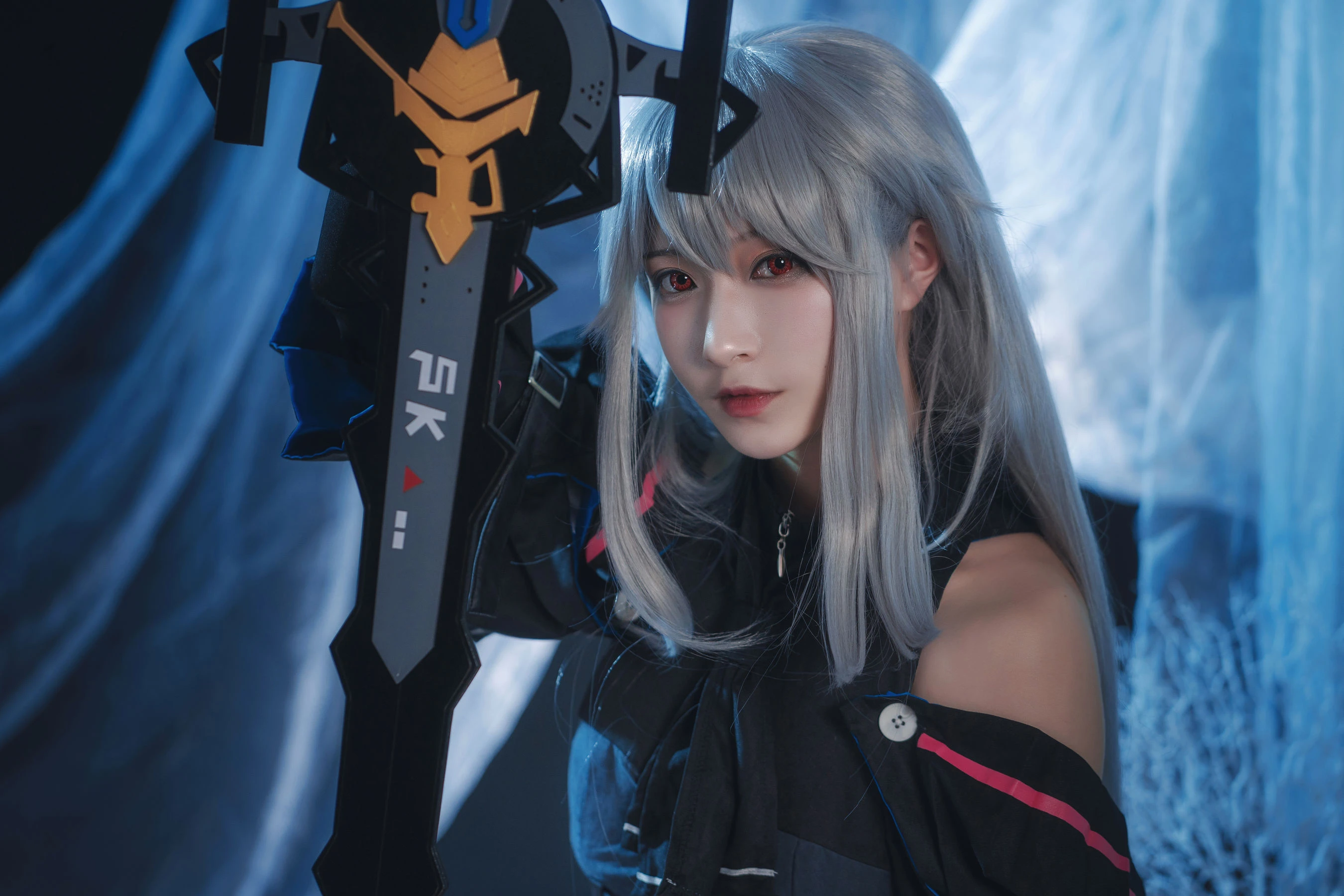 动漫博主铁板烧鬼舞w – 斯卡蒂插图2