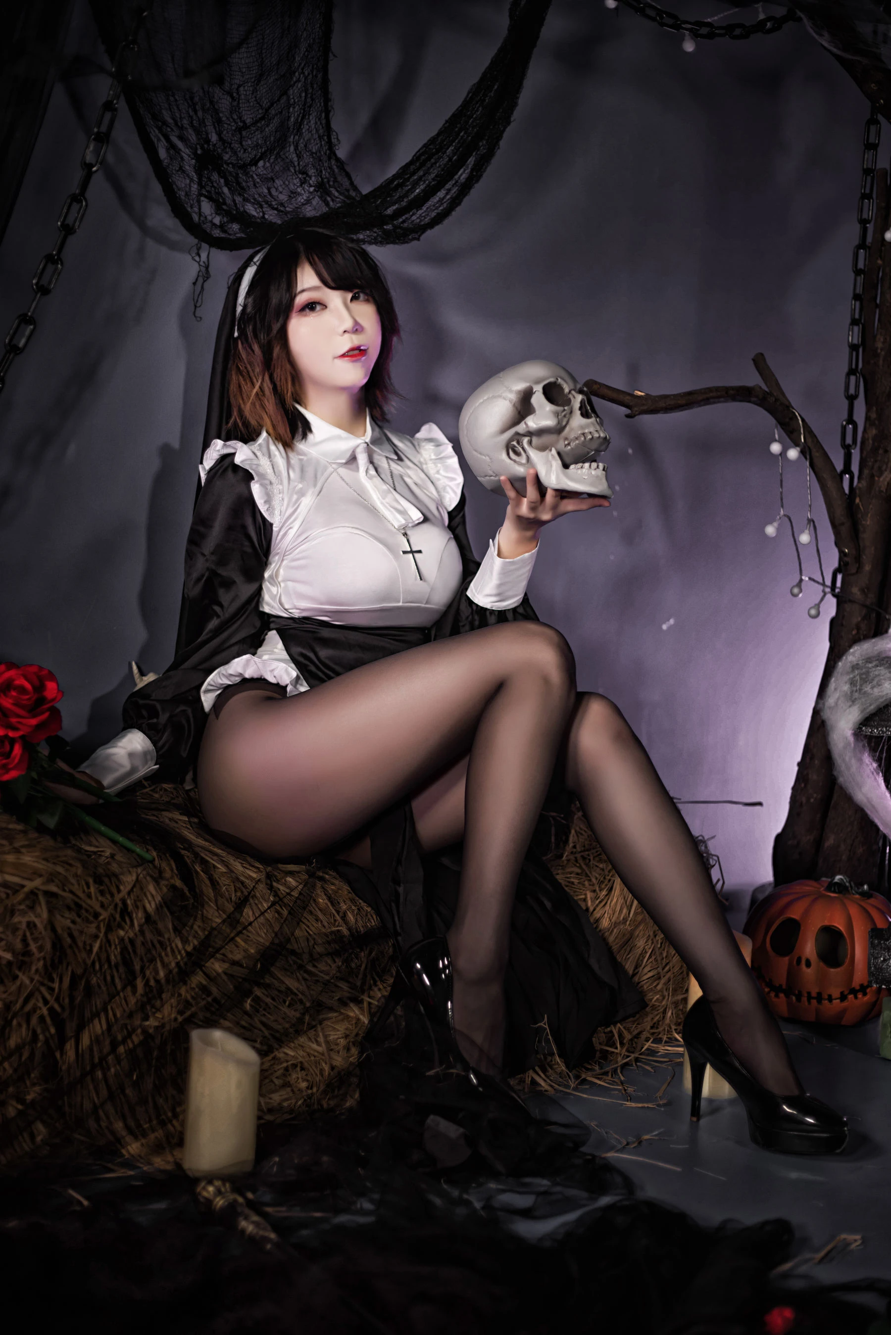 梓未 – 堕落修女插图3