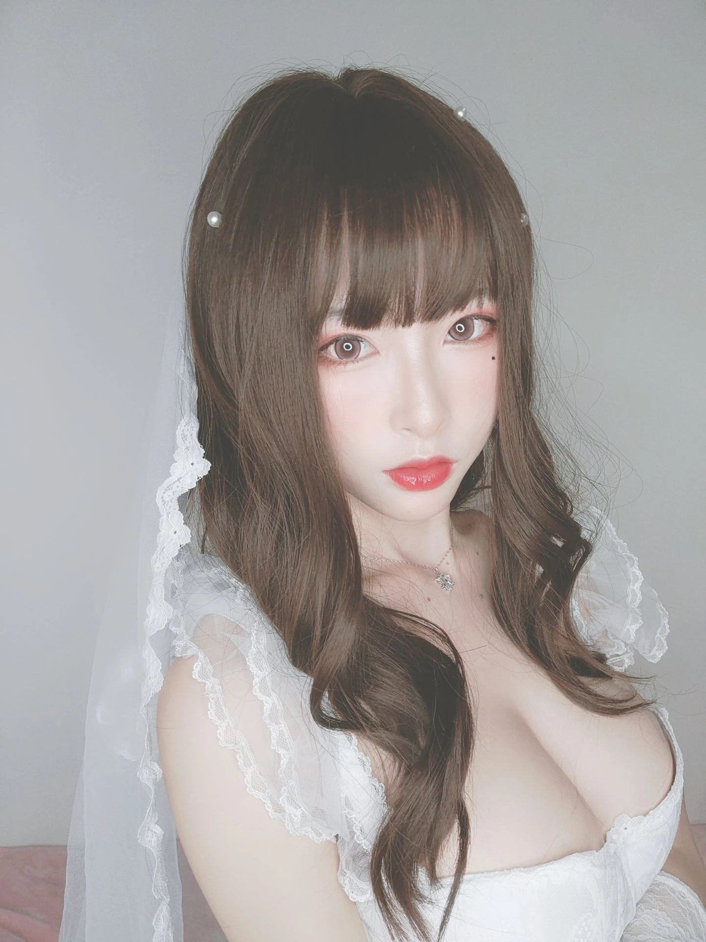 尤物清水由乃 – 花嫁自拍插图4