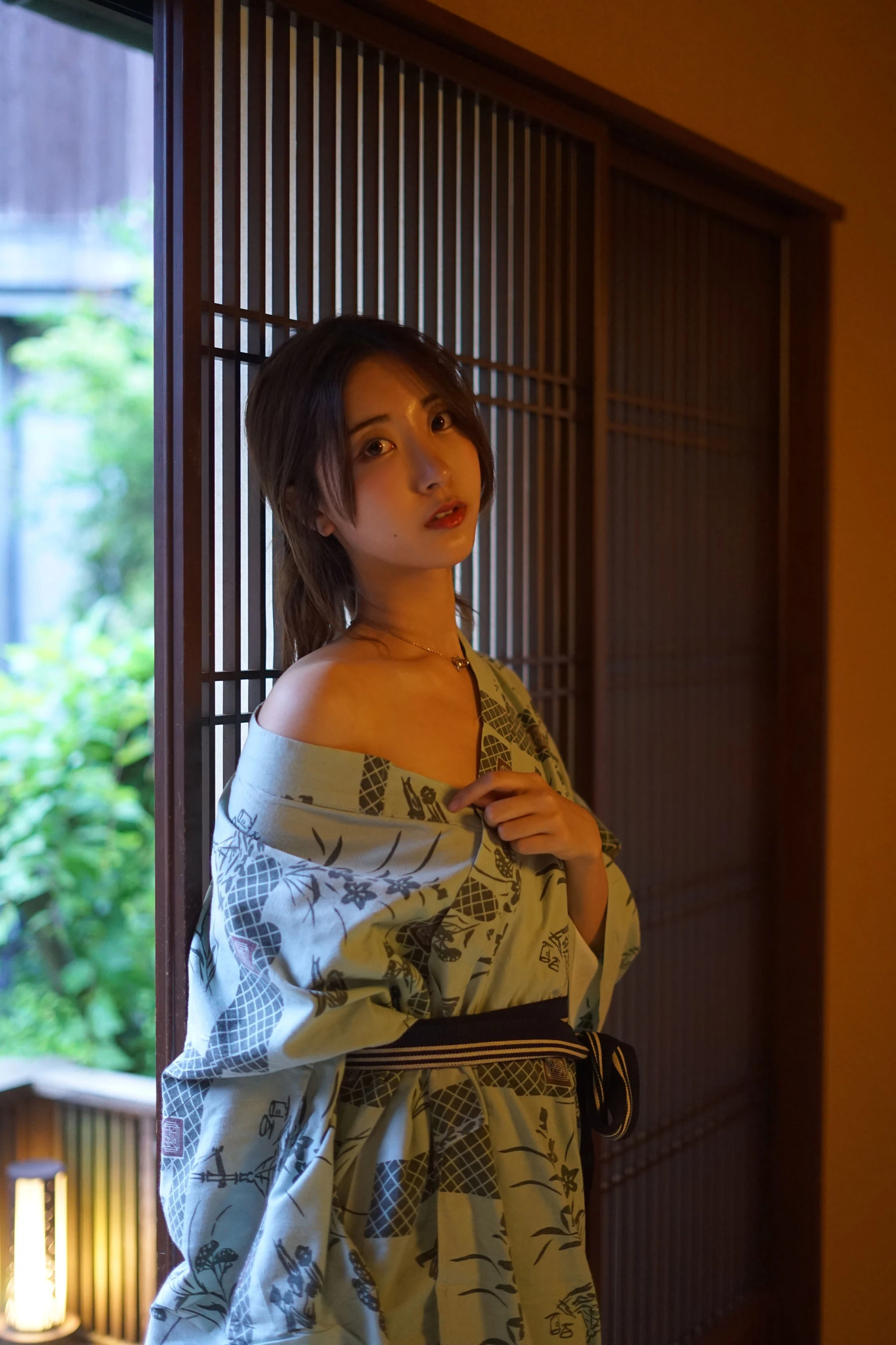 人气Coser黑川 温泉浴衣插图7