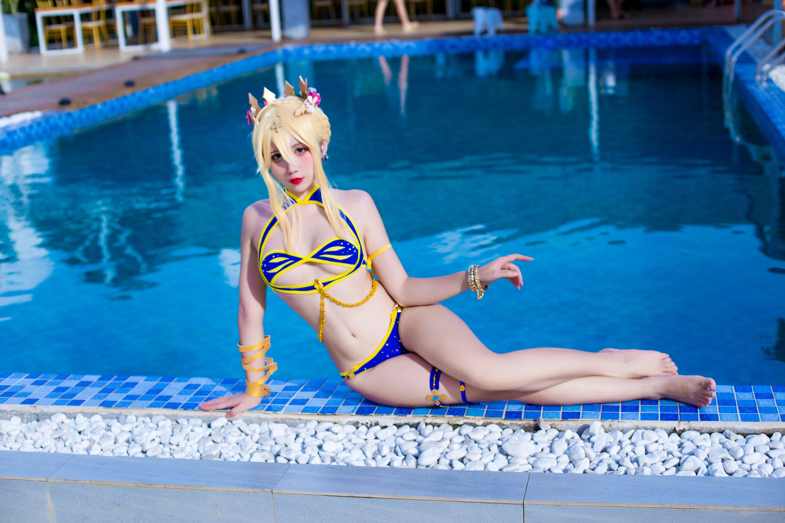 动漫博主九曲Jean – 白枪呆同人泳装插图4