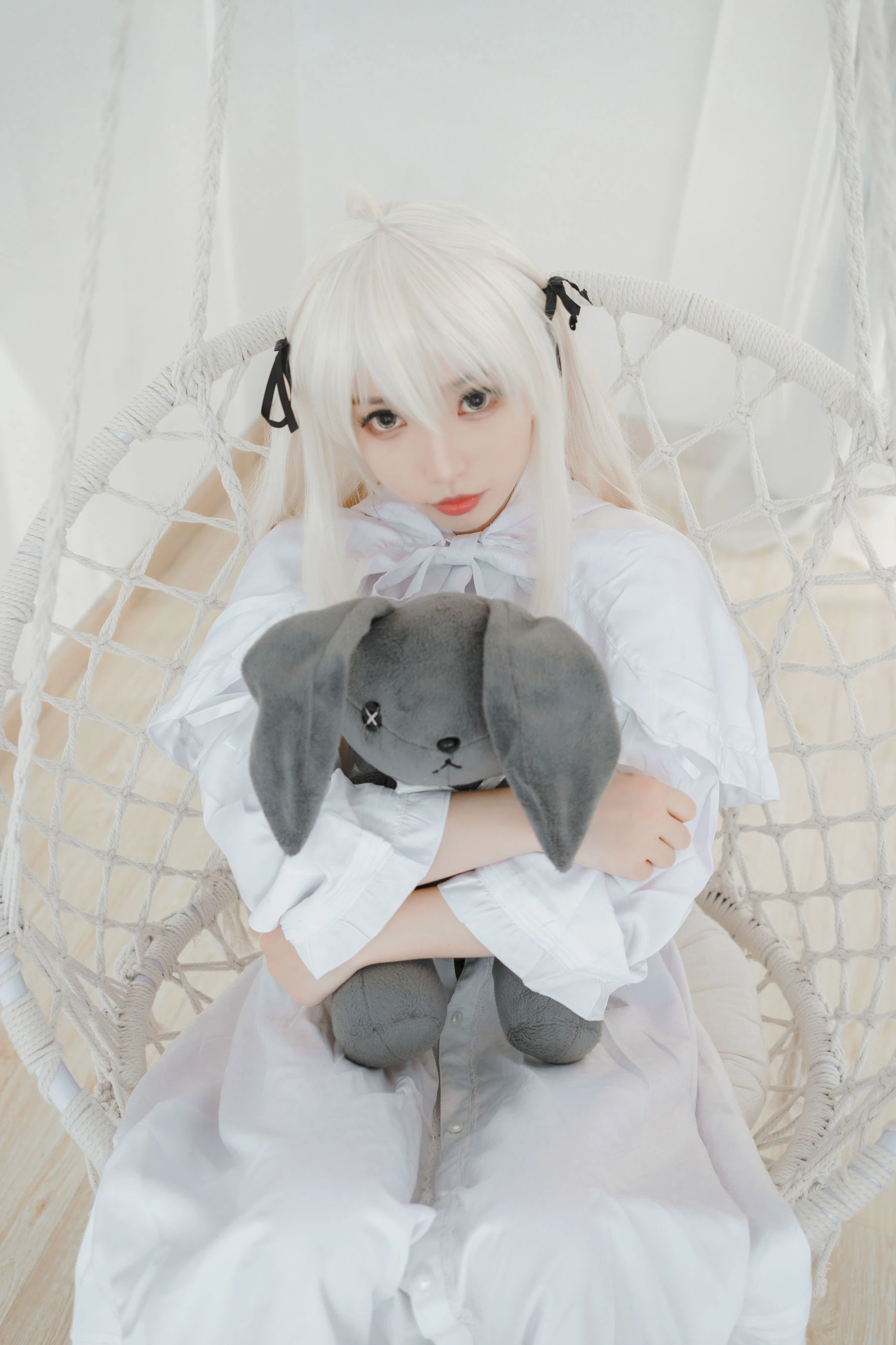 萌妹白易子教主 白裙插图1