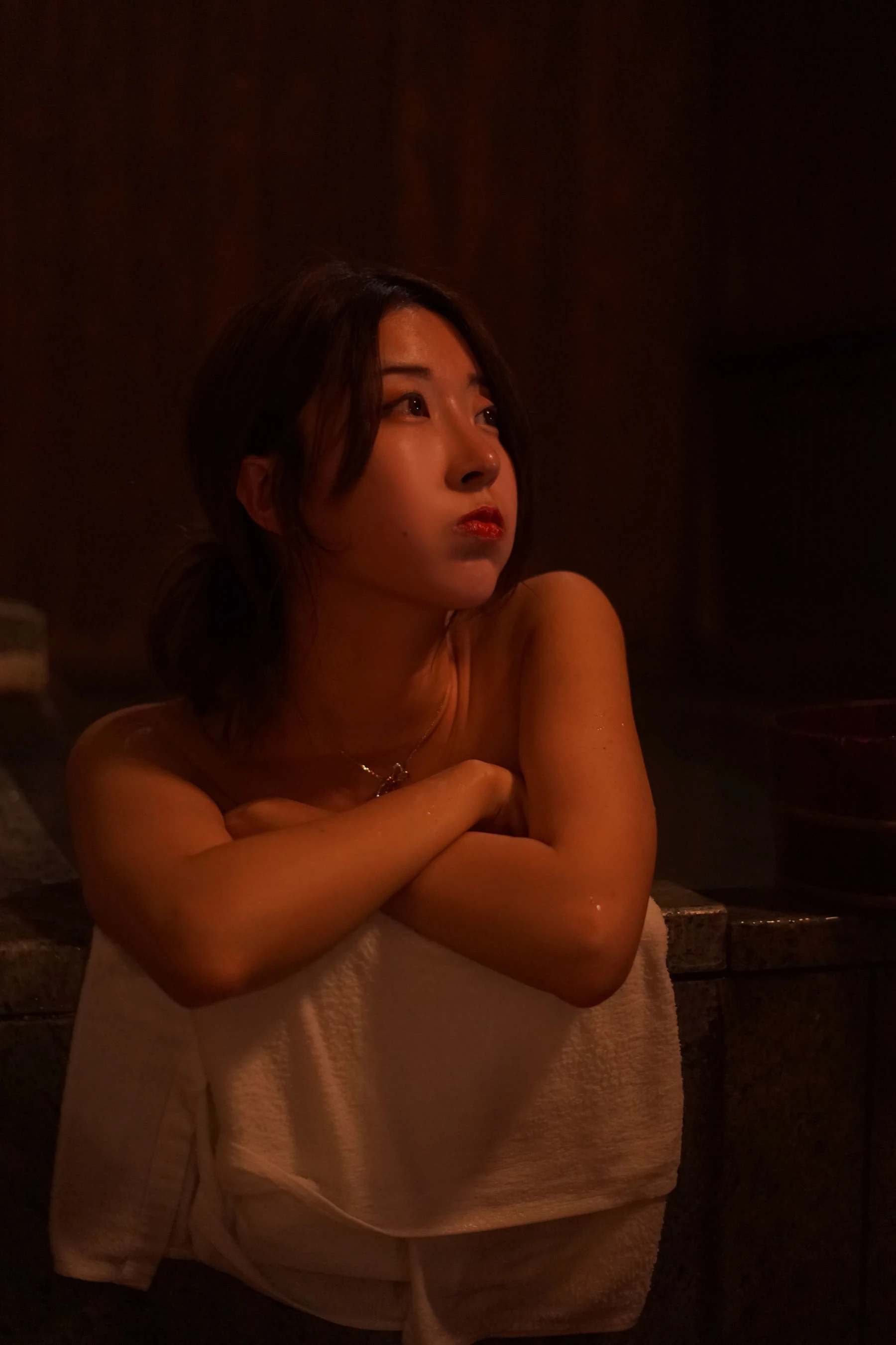 人气Coser黑川 浴巾插图5