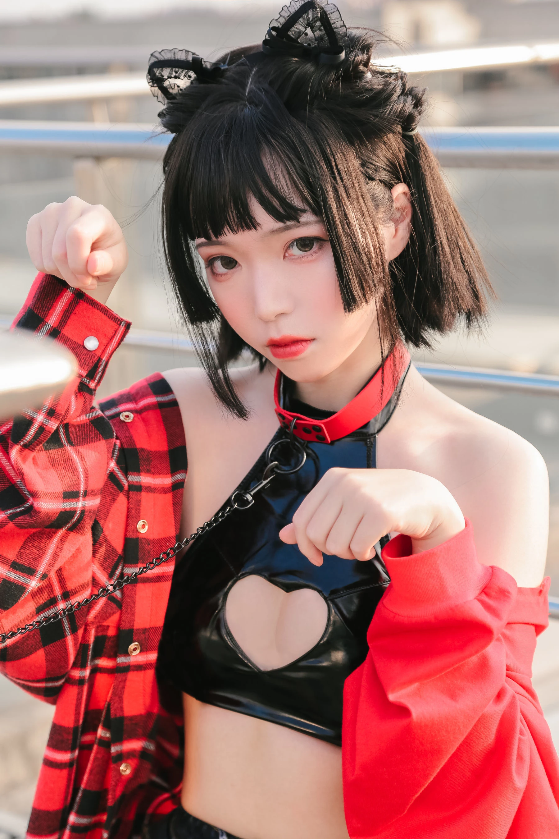 可爱妹子Fushii_海堂 猫猫头插图5