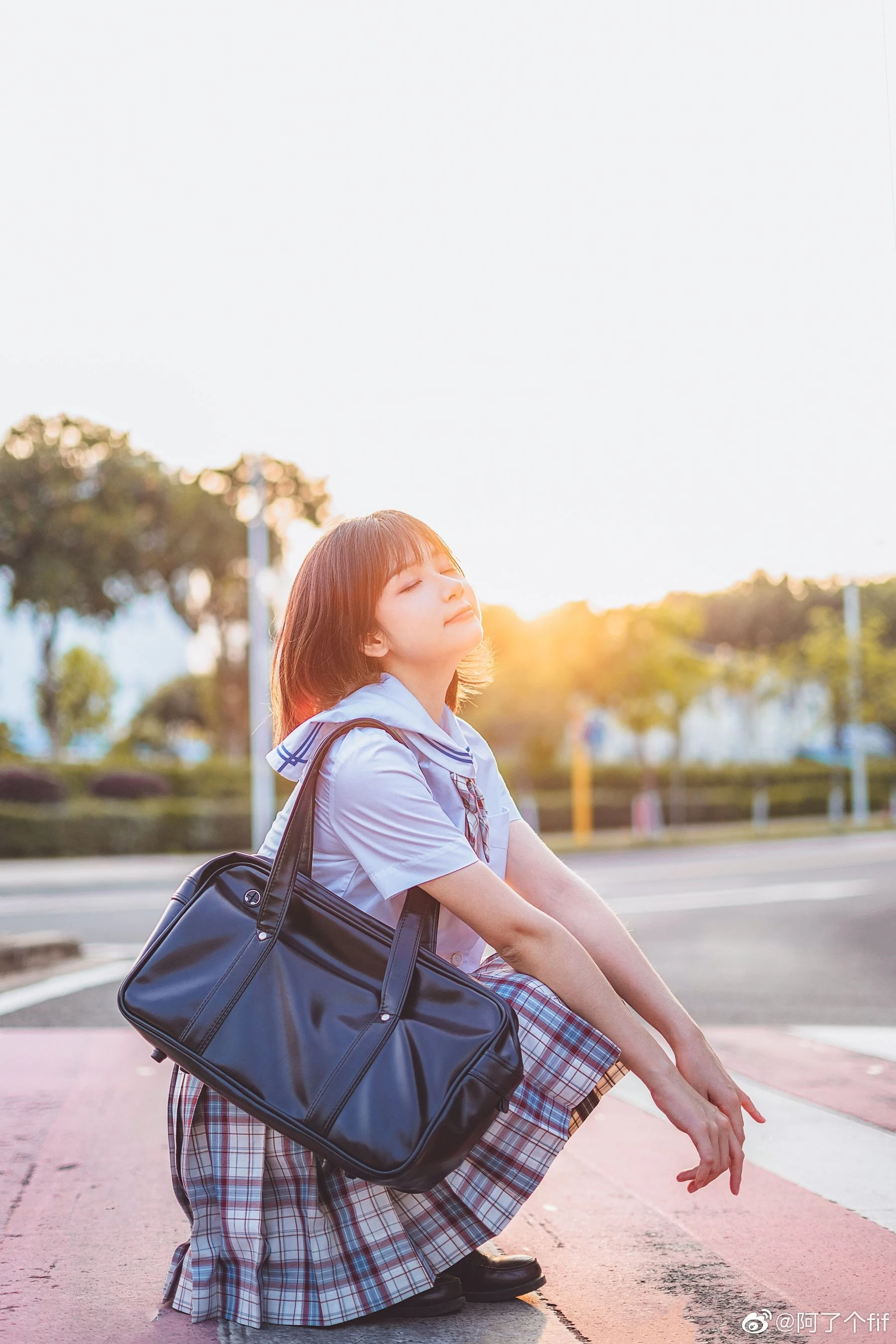 动漫博主阿了个fifi – 阳光JK插图6