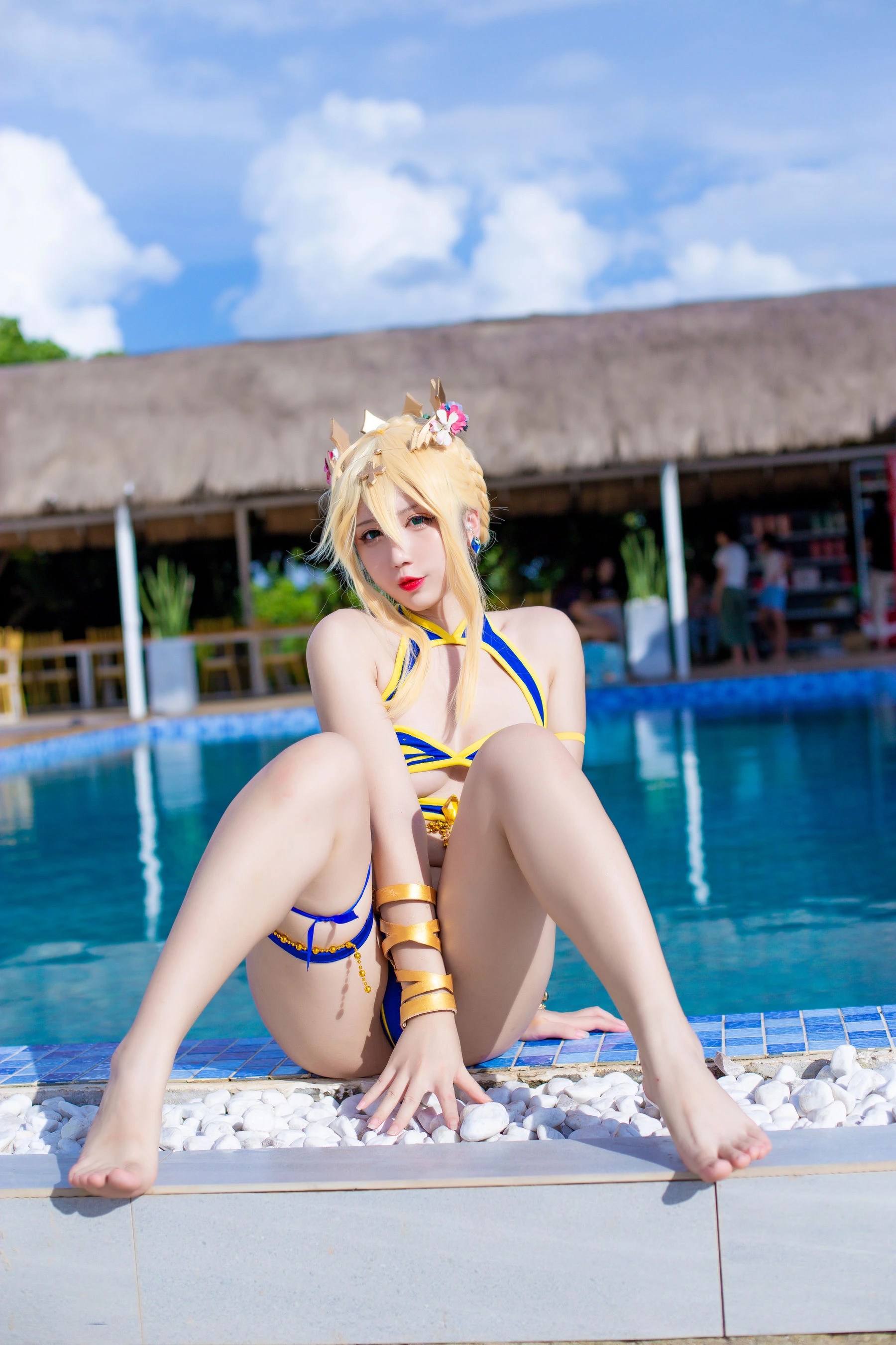 动漫博主九曲Jean – 白枪呆同人泳装插图7